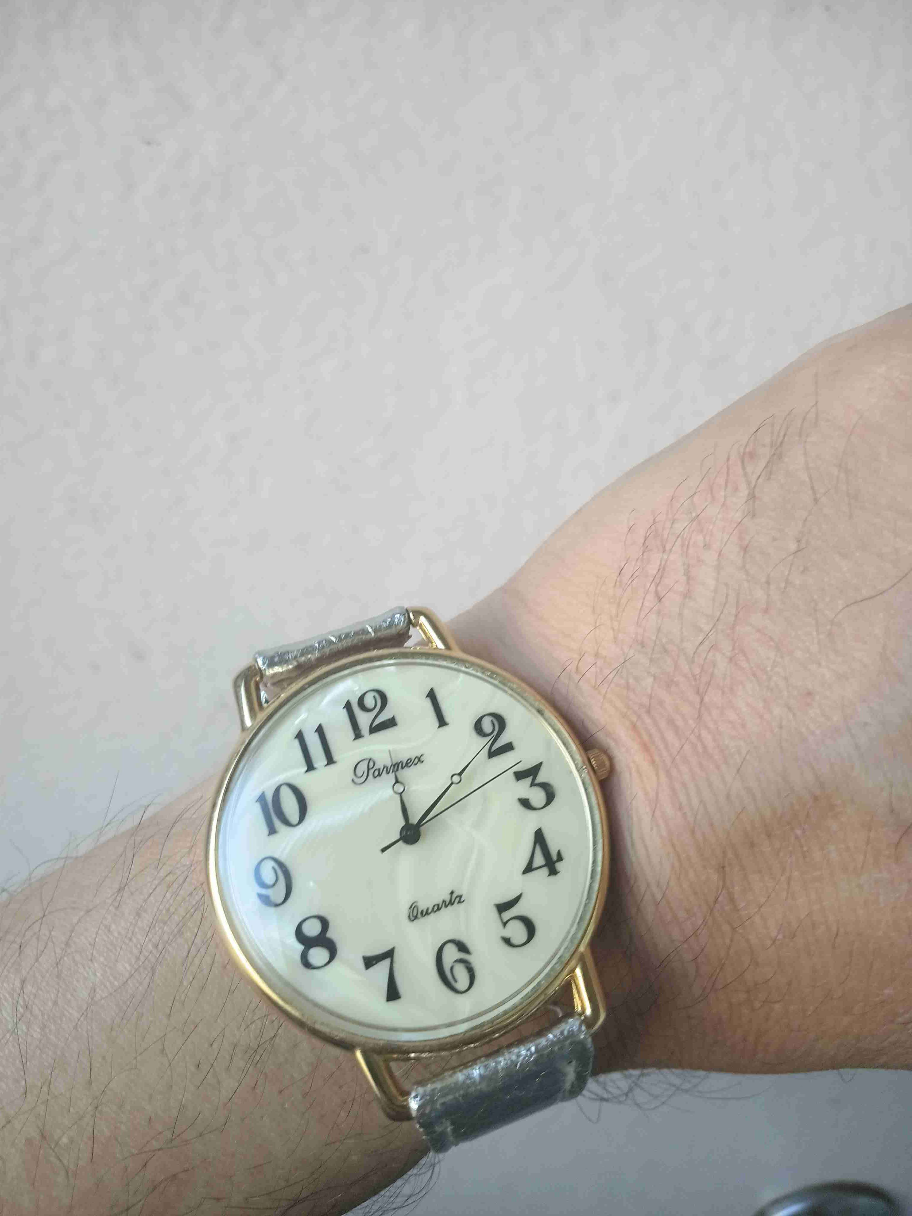 Reloj de pulsera Parmeer dorado - miniatura 3