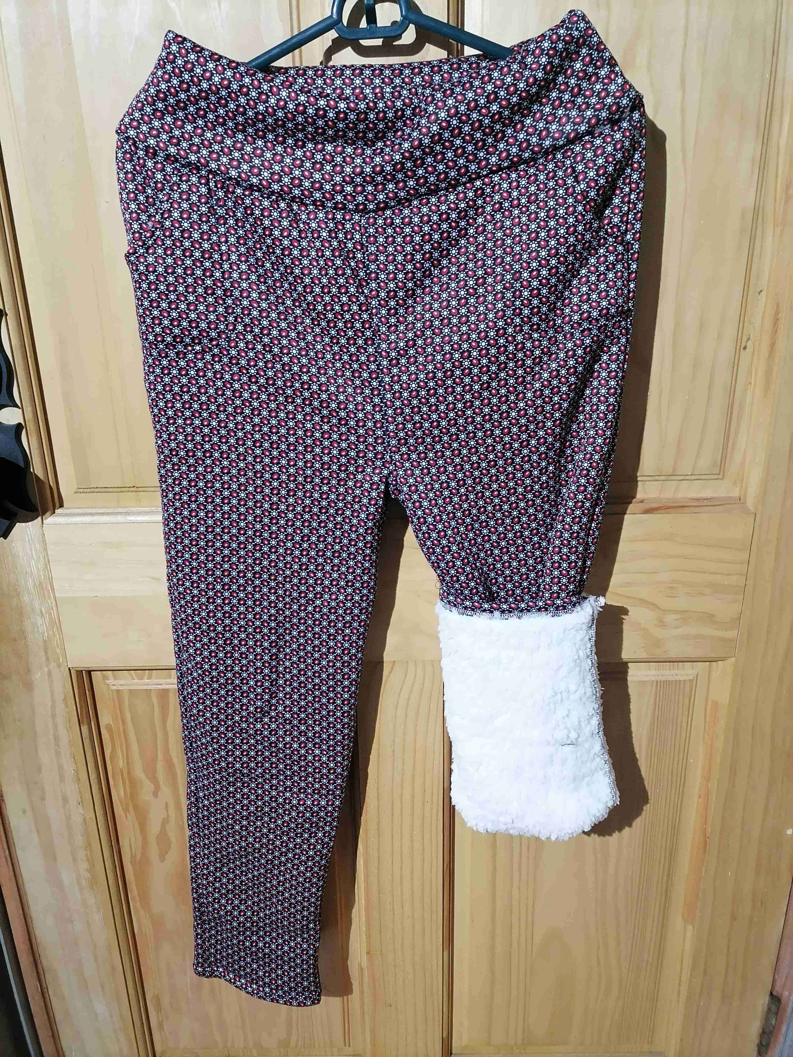 Pantalones estampados con forro - miniatura 1