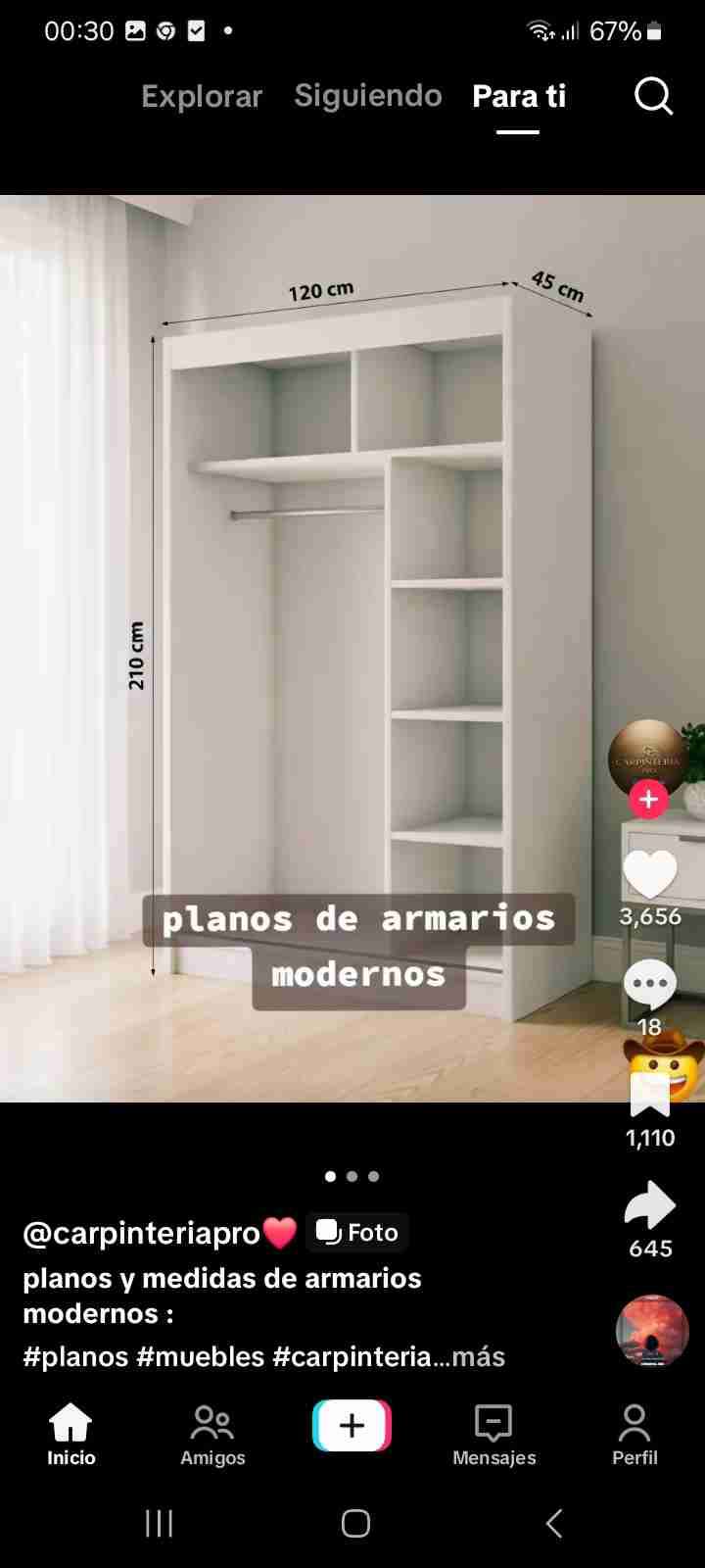 Armario moderno blanco