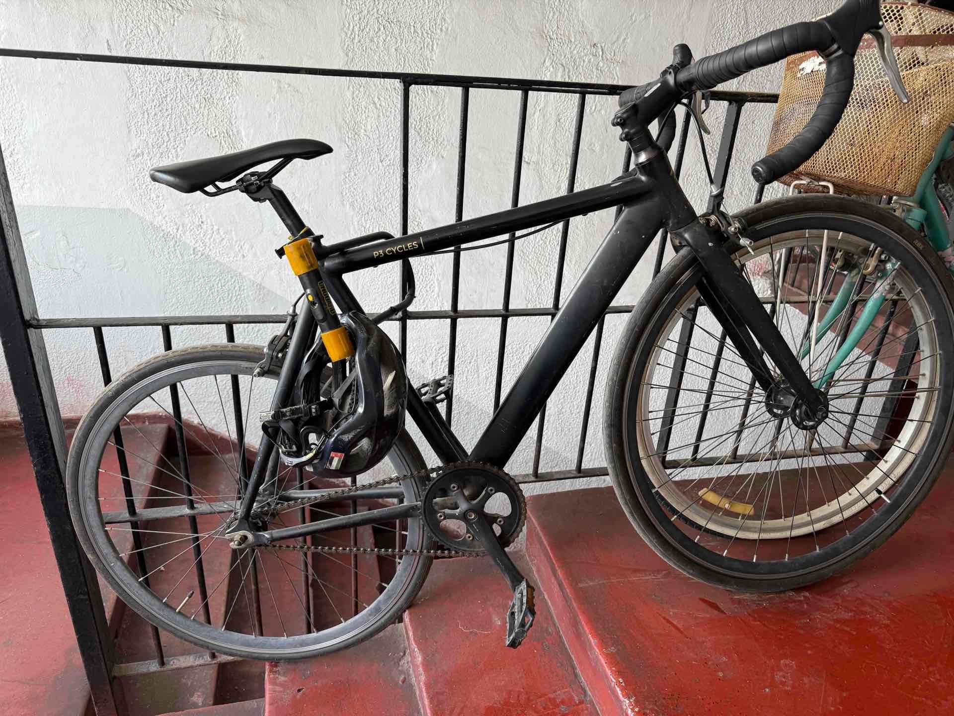 Bicicleta P3 track 52 M + Casco - miniatura 1