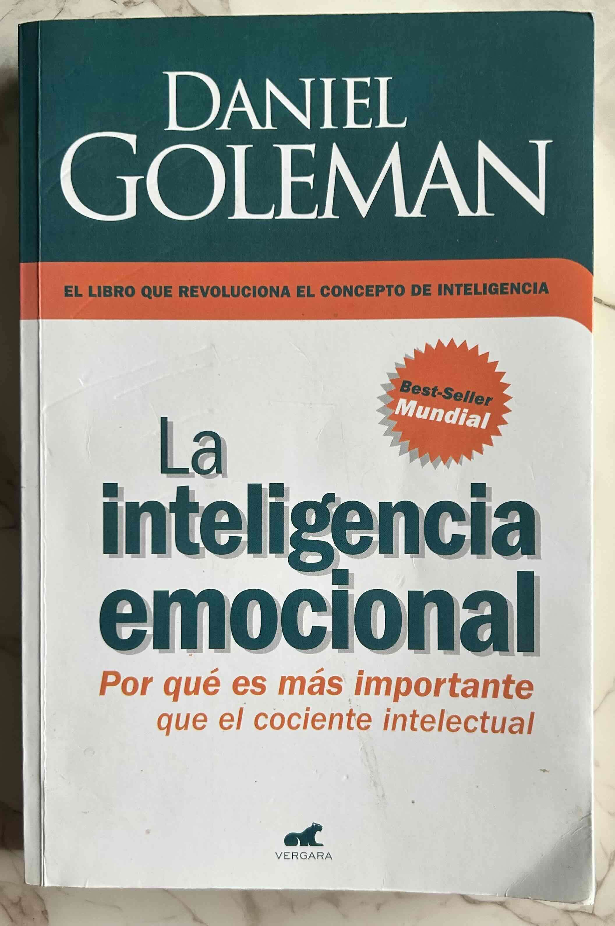 Libro 'La inteligencia emocional'