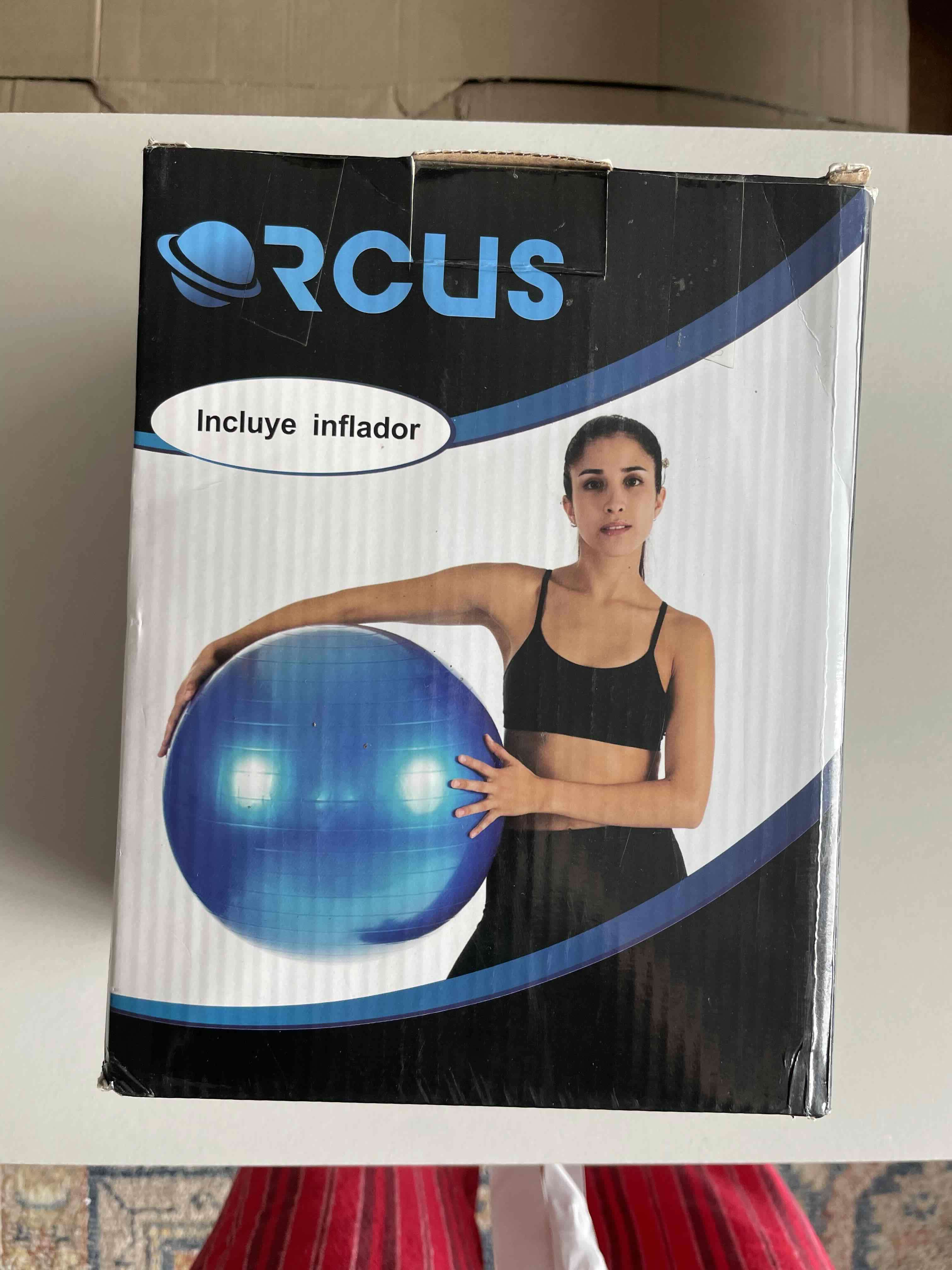 Pelota de ejercicio Orcus azul - miniatura 1