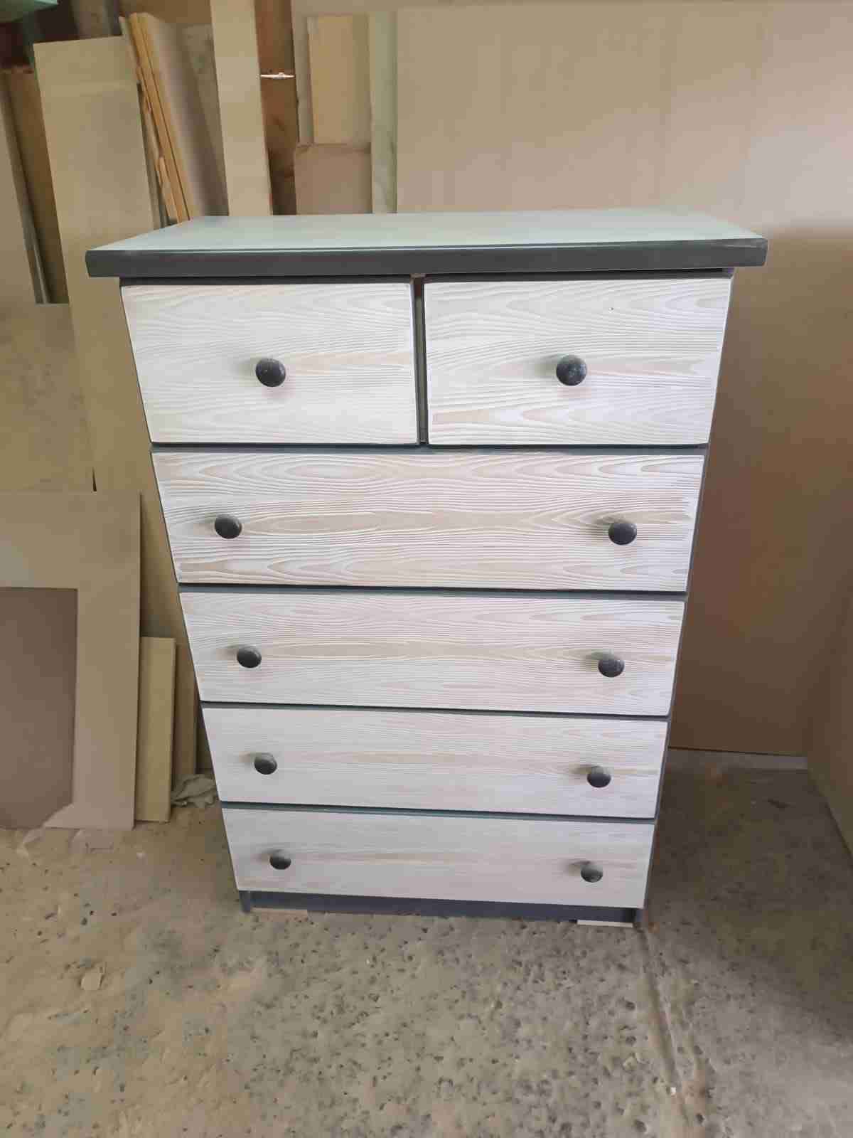 Cómoda de melamina nueva - miniatura 2