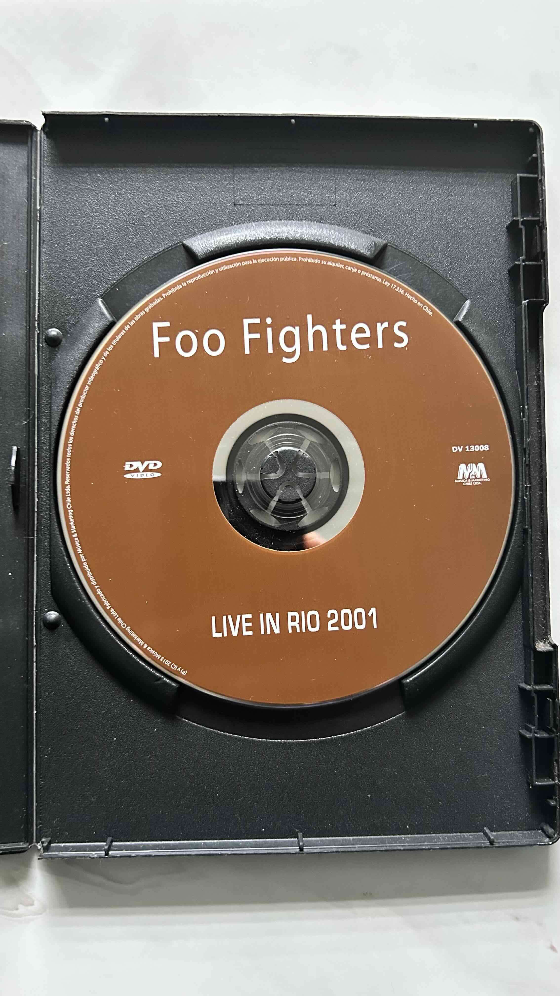 DVD Foo Fighters Live in Rio 2001 - miniatura 3