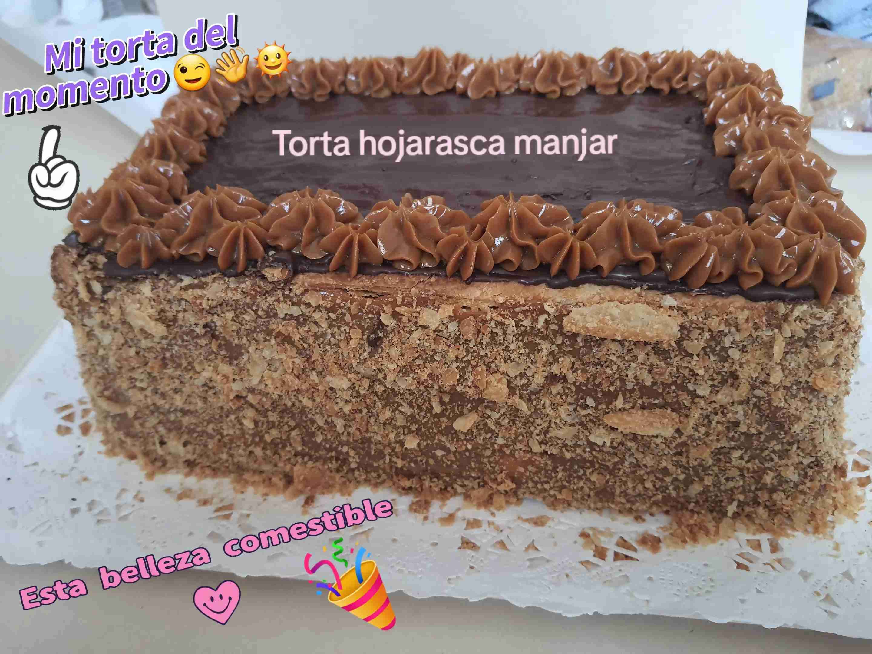 Torta hojarasca manjar - miniatura 1