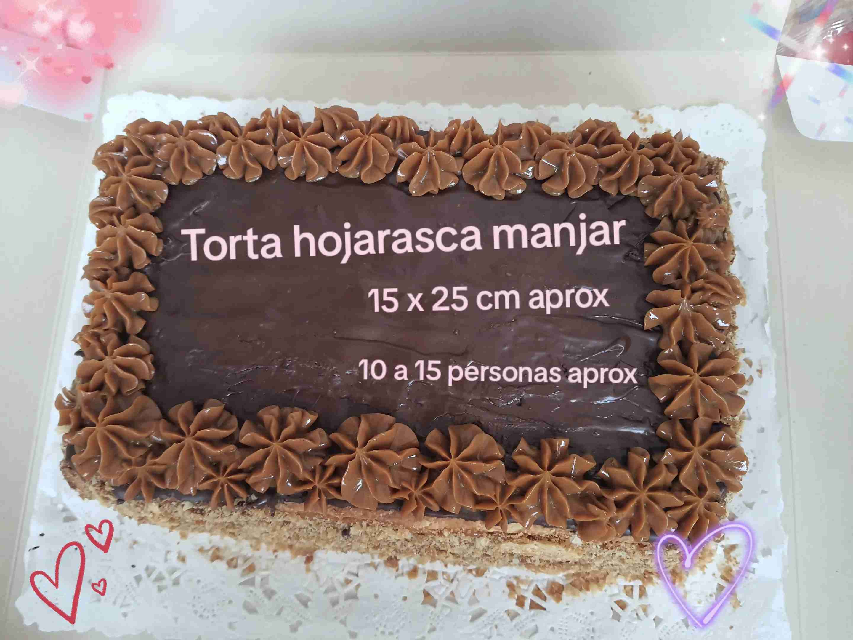 Torta hojarasca manjar - miniatura 2