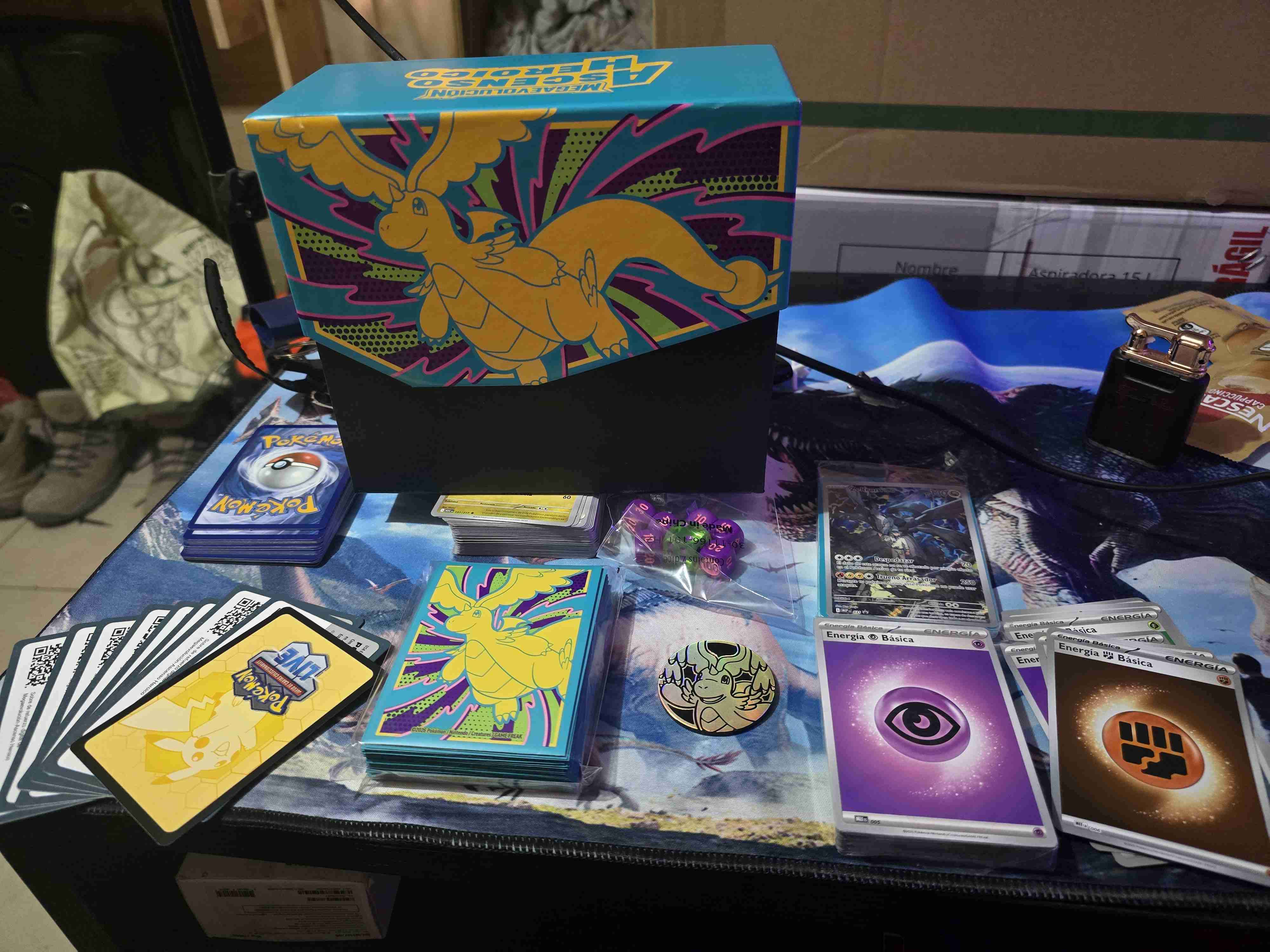 Set cartas y dados Pokémon ascended heroes español - miniatura 2