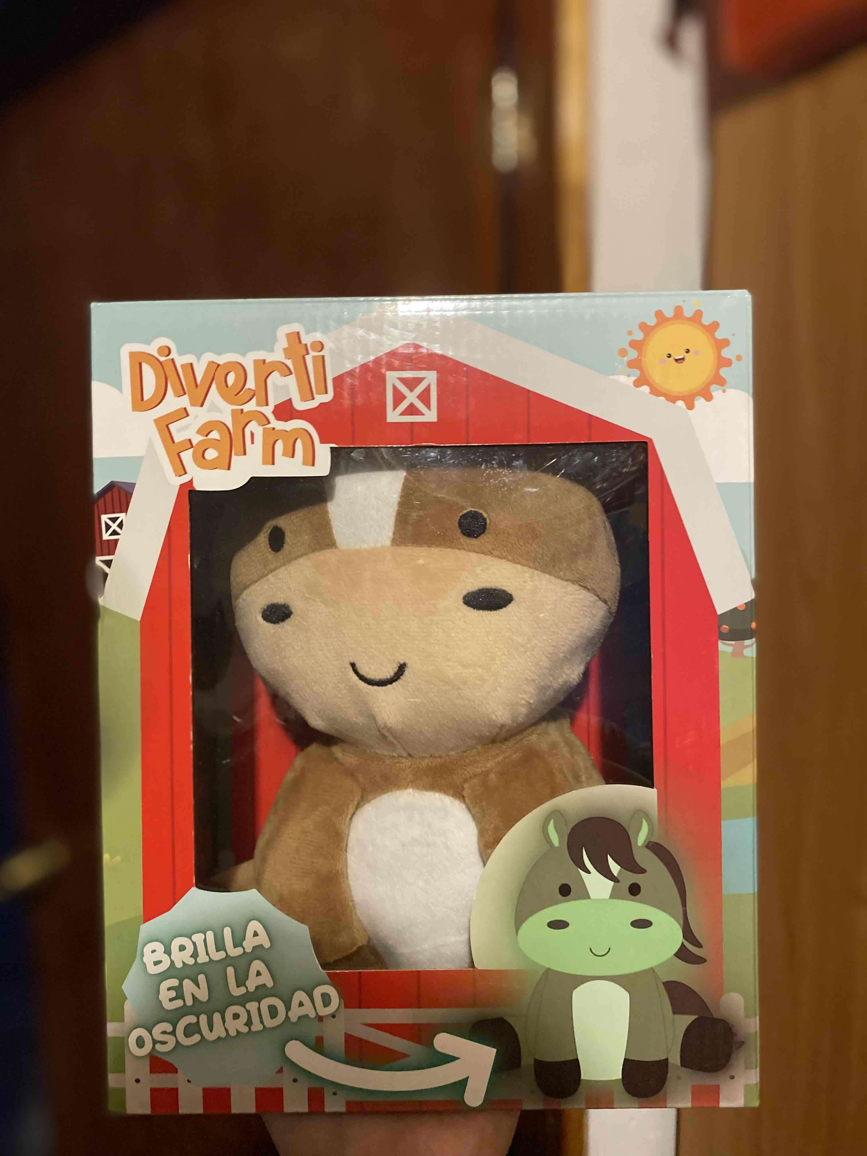 Peluche Diverti Farm que brilla en la oscuridad. - miniatura 1