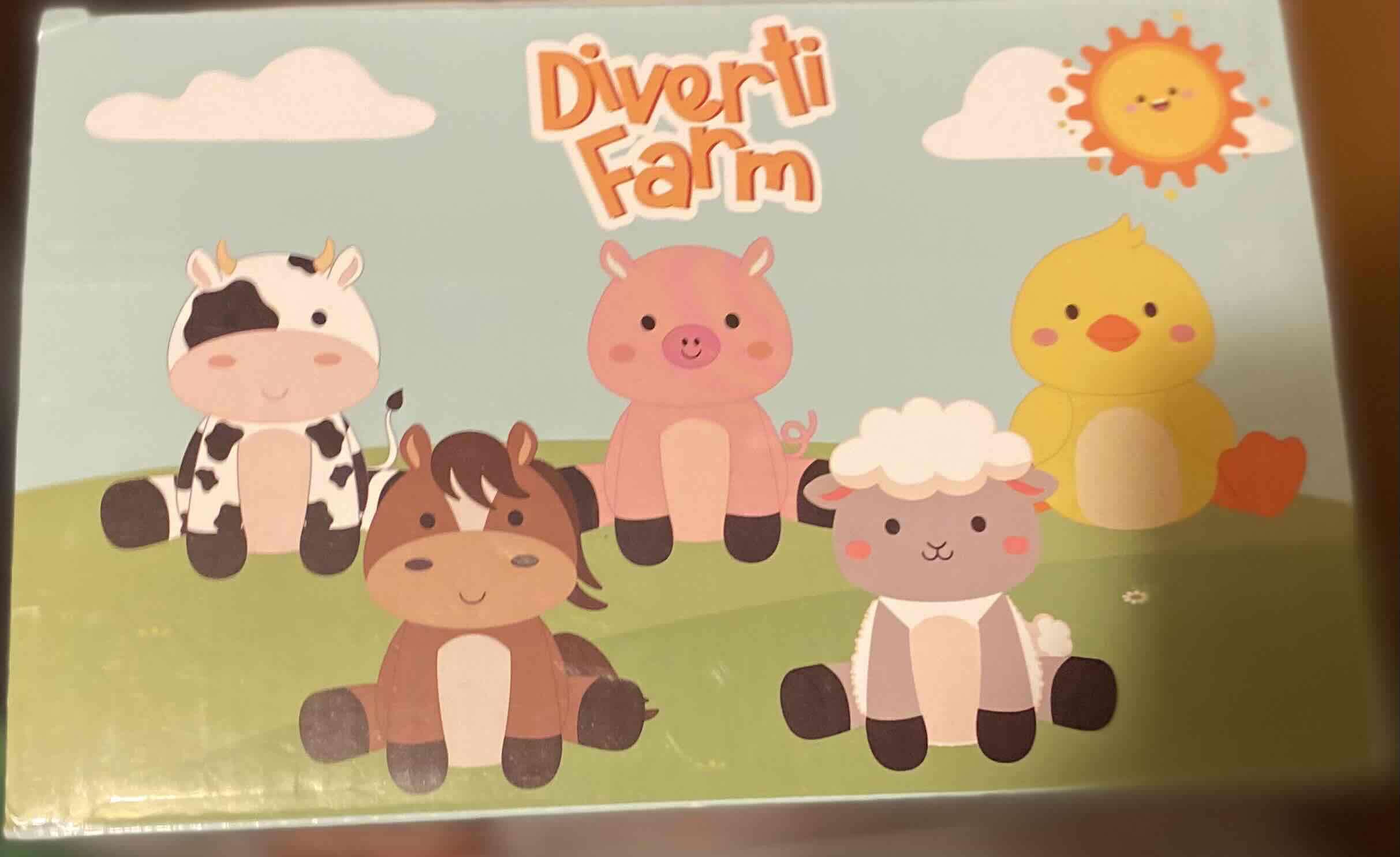 Peluche Diverti Farm que brilla en la oscuridad. - miniatura 2