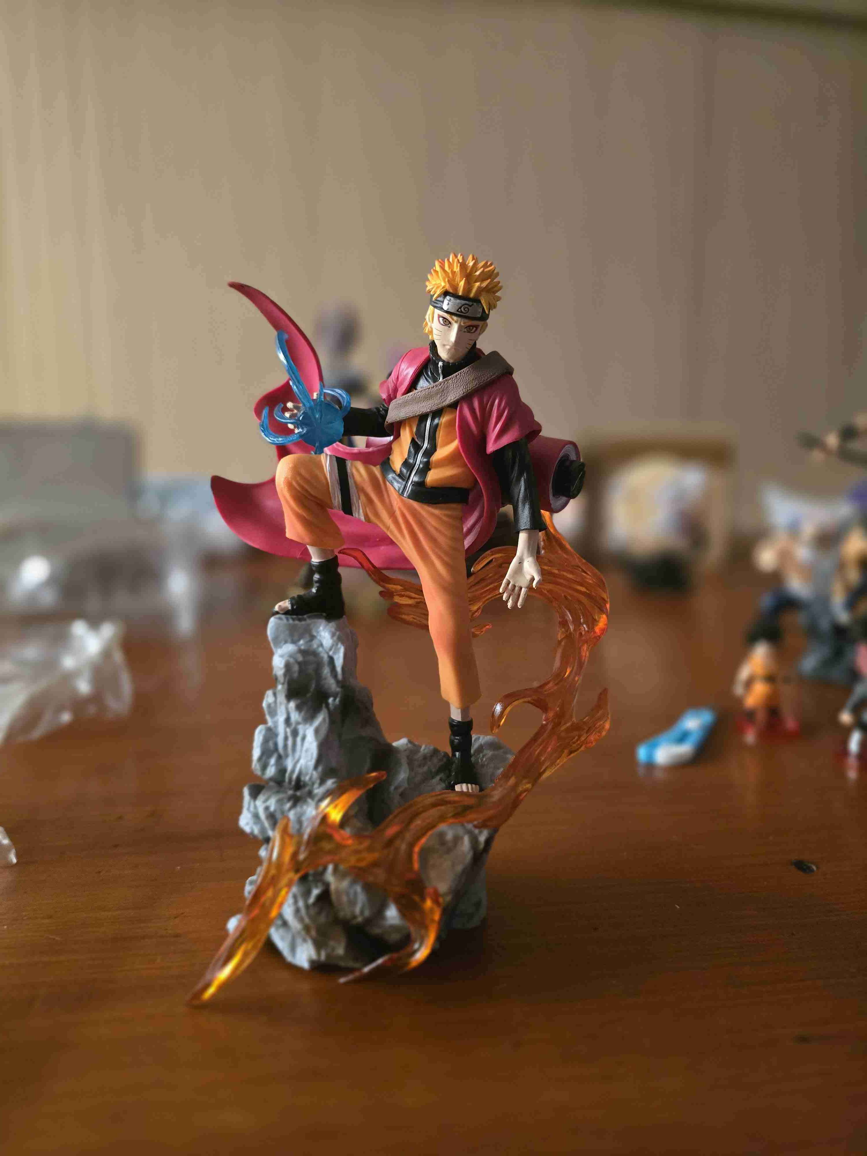 Figura anime Sasuke Uchiha y naruto usumaki - miniatura 2