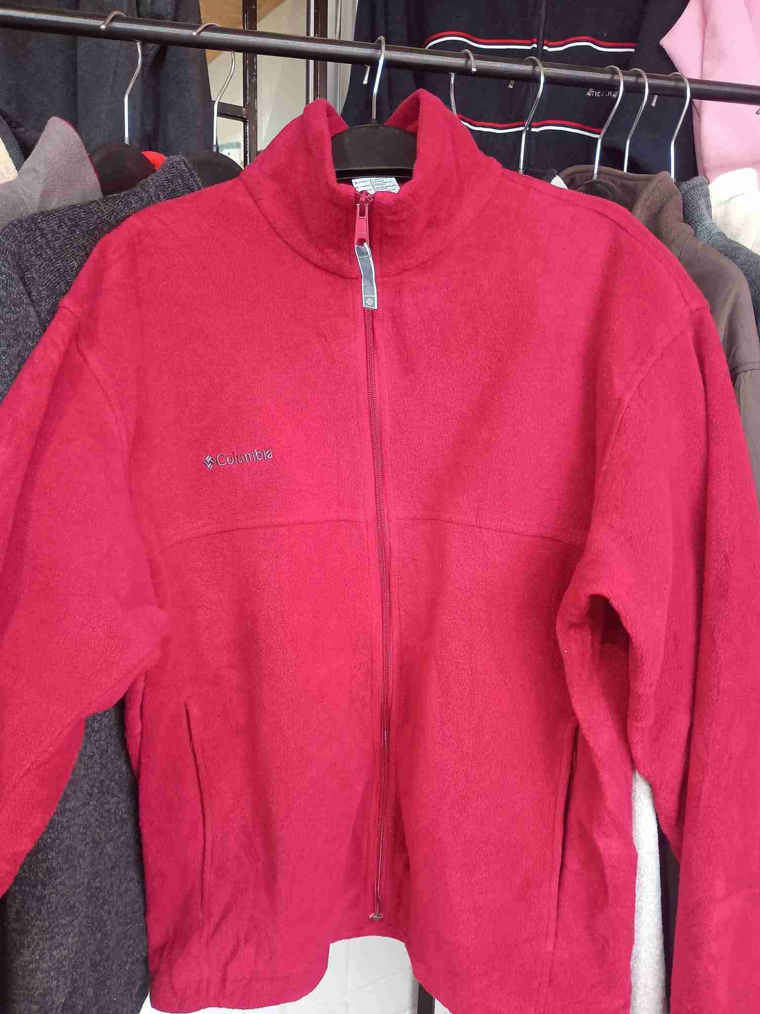 Chaqueta polar Columbia roja - miniatura 1