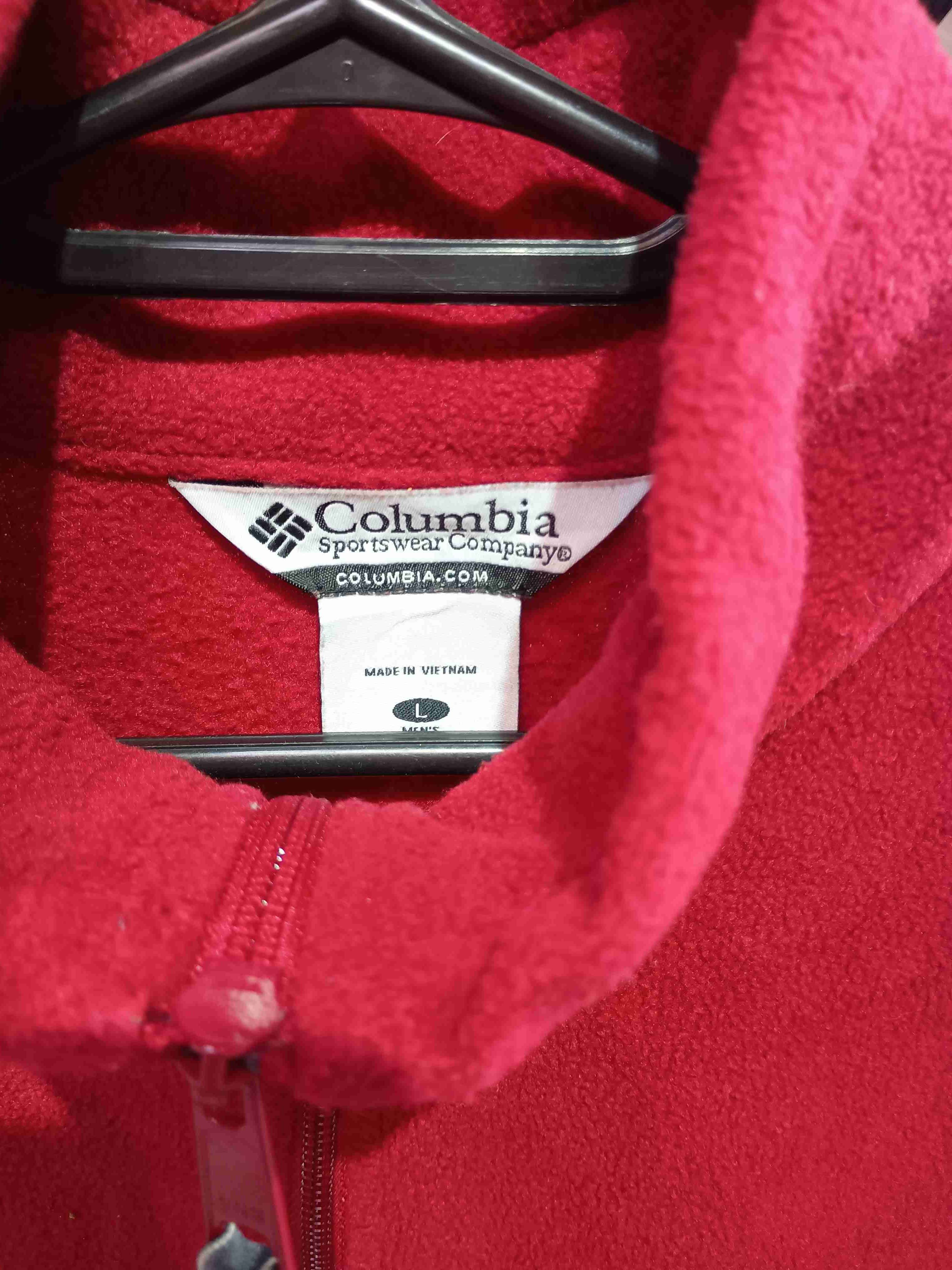 Chaqueta polar Columbia roja - miniatura 4