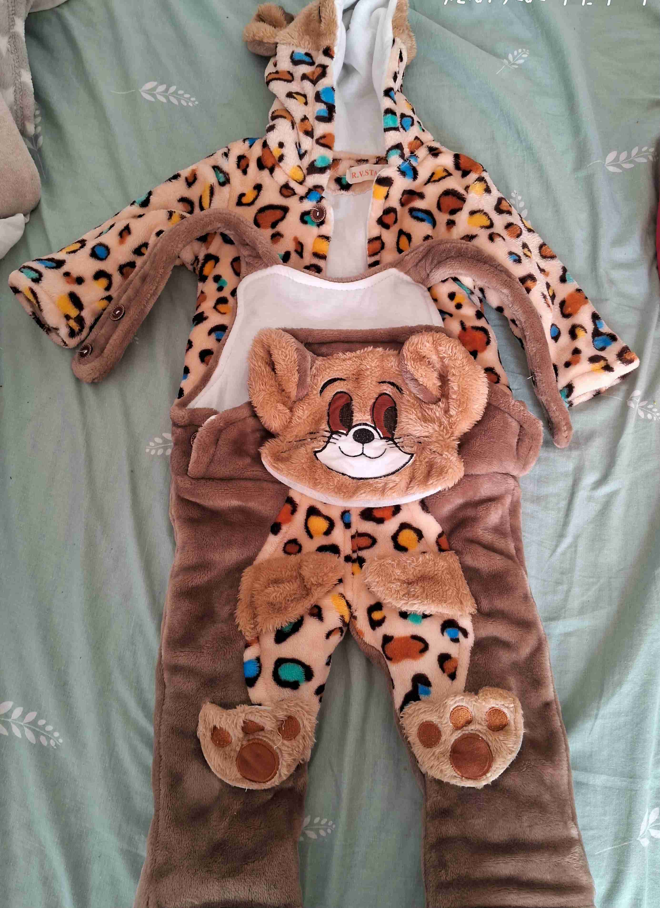 Disfraz infantil de leopardo - miniatura 1