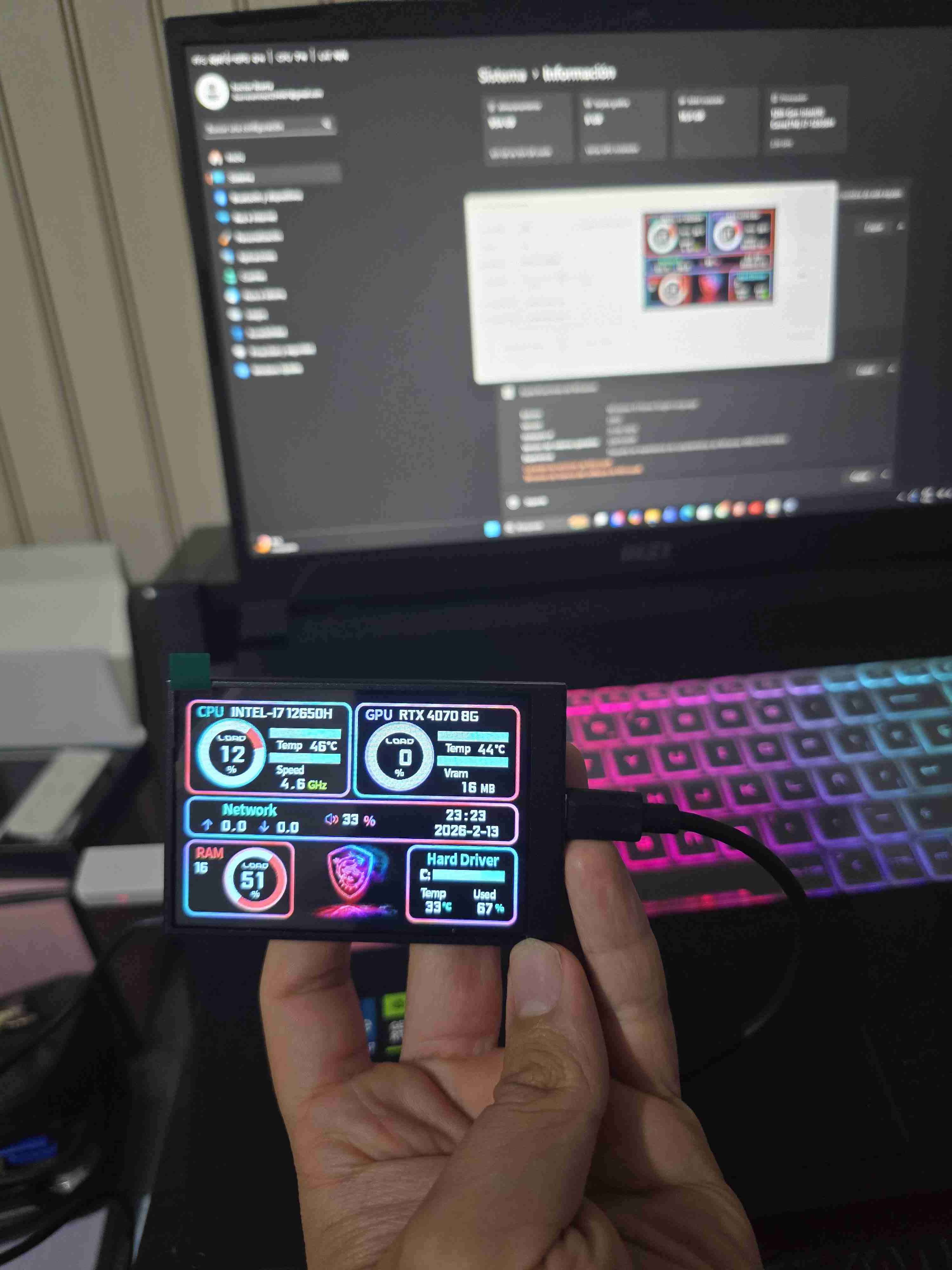Pantalla Smart Turing IPS - miniatura 2