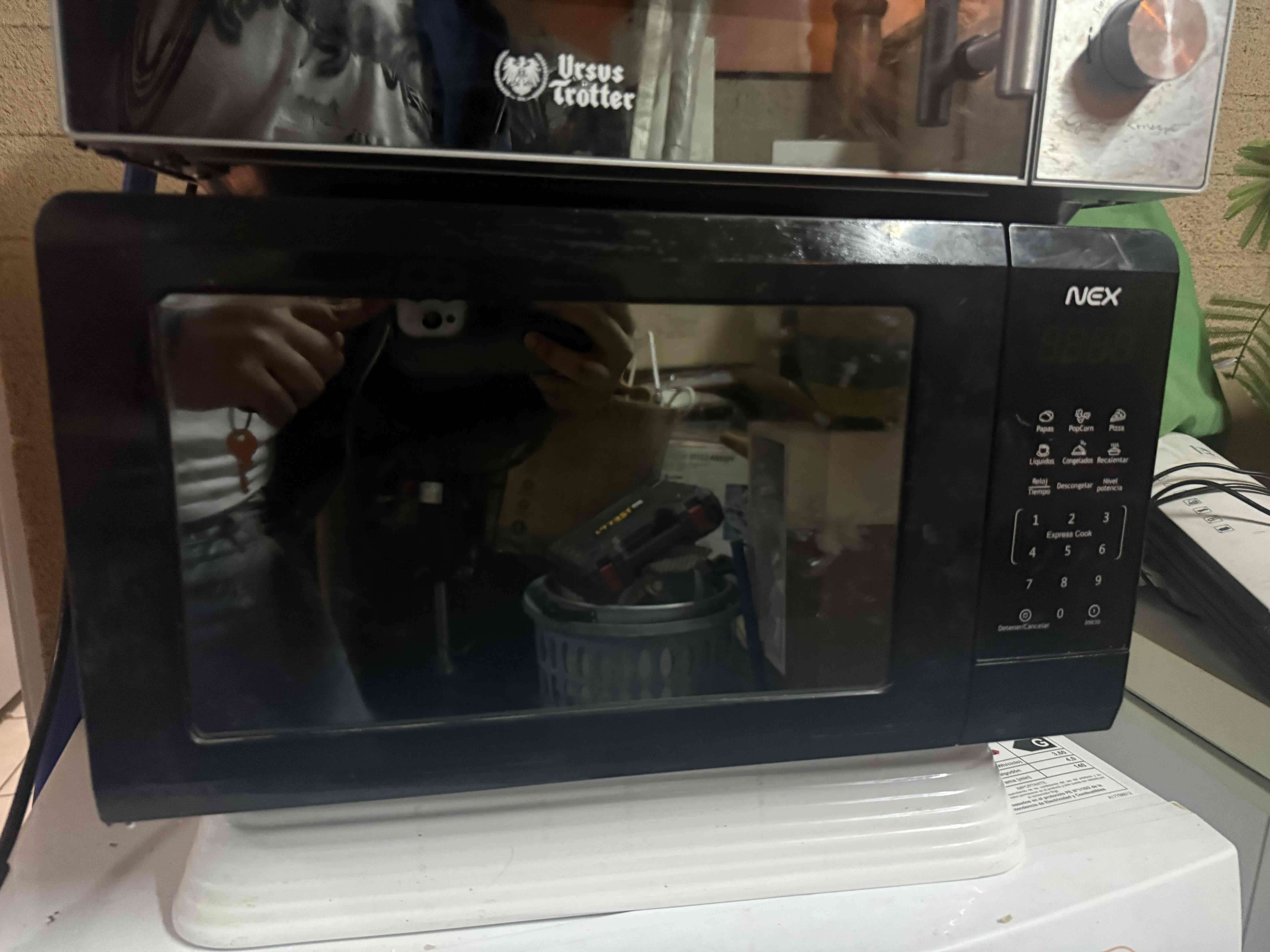 Microondas NEX negro