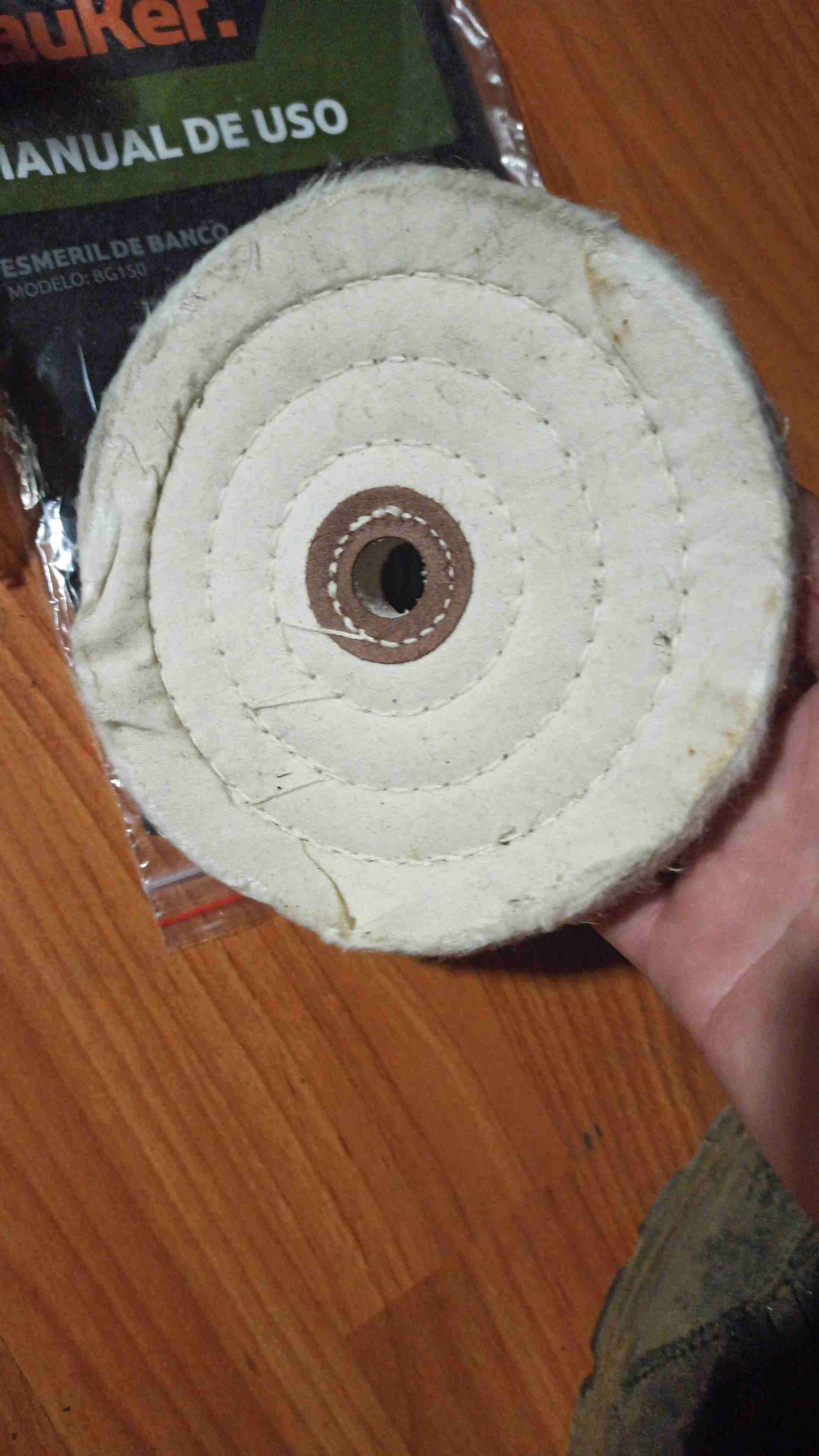 Esmeril de banco Bauker verde - miniatura 4