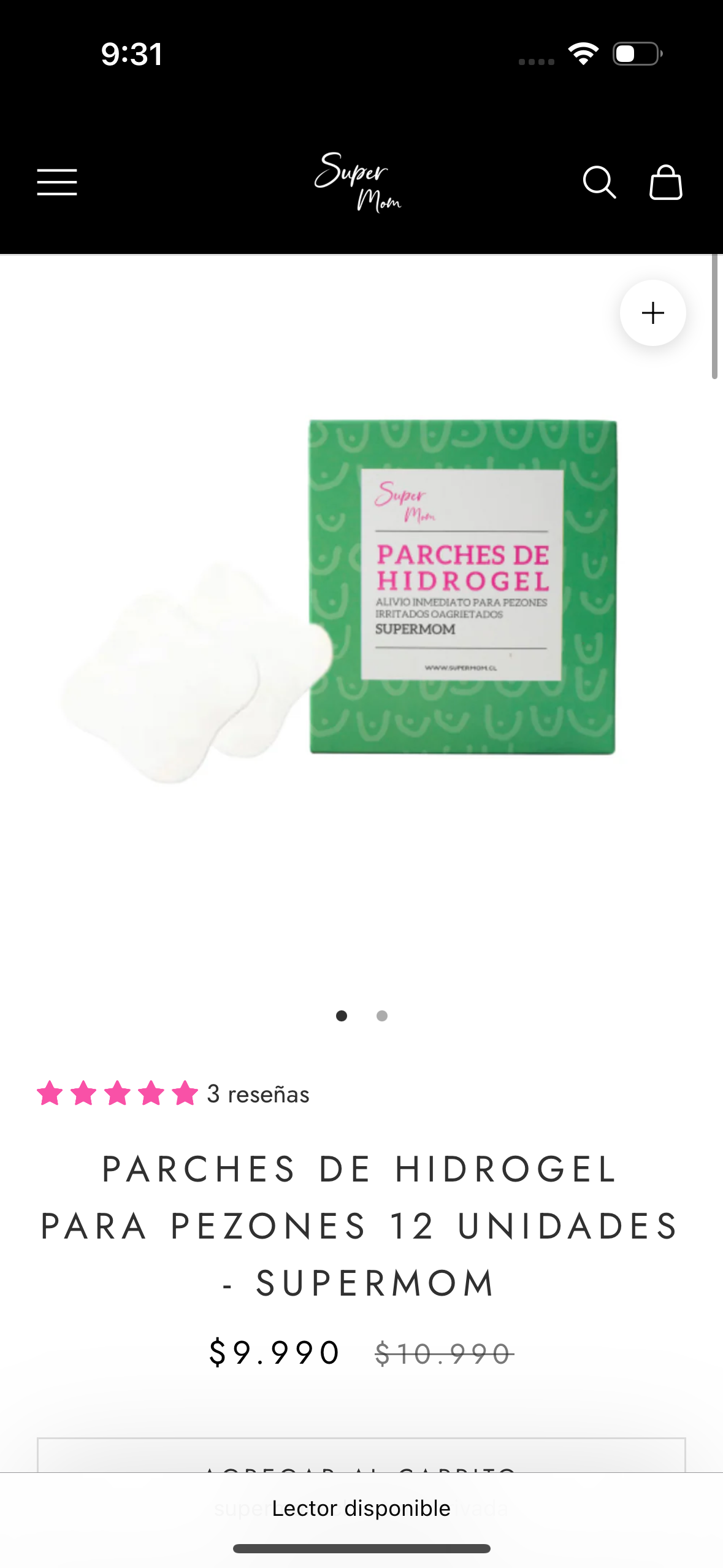 Parches de Hidrogel Supermom 10 unidades - miniatura 4