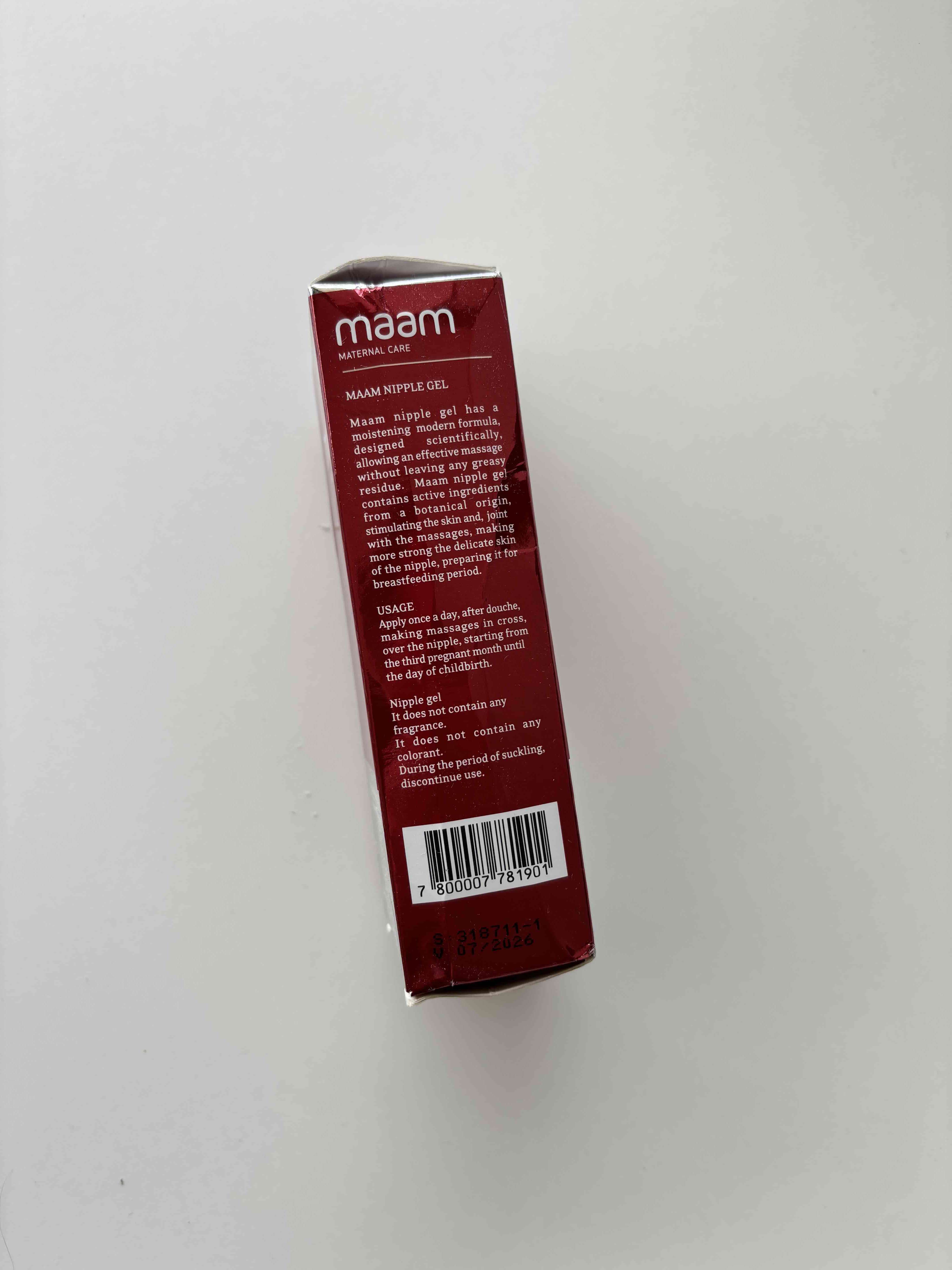 Gel para pezones Maam Maternal Care 60mL - miniatura 3