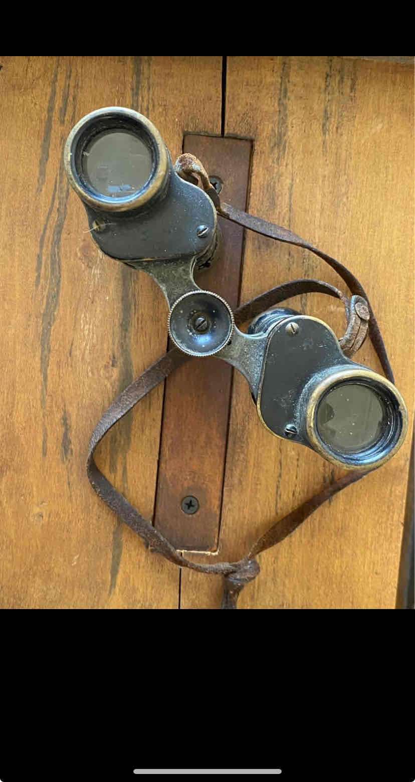 Binoculares alemanes Goertz de comienzos de 1900 - miniatura 1