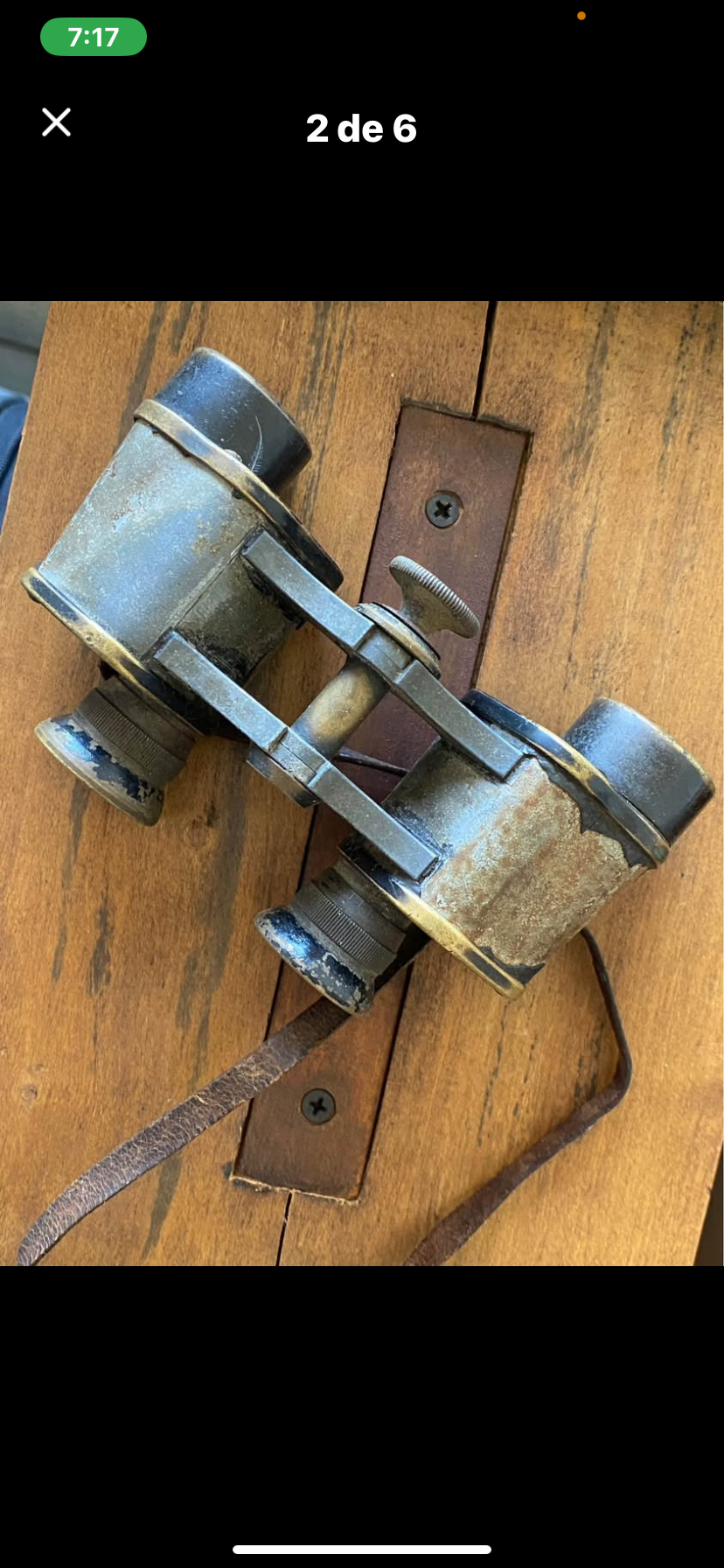 Binoculares alemanes Goertz de comienzos de 1900 - miniatura 2