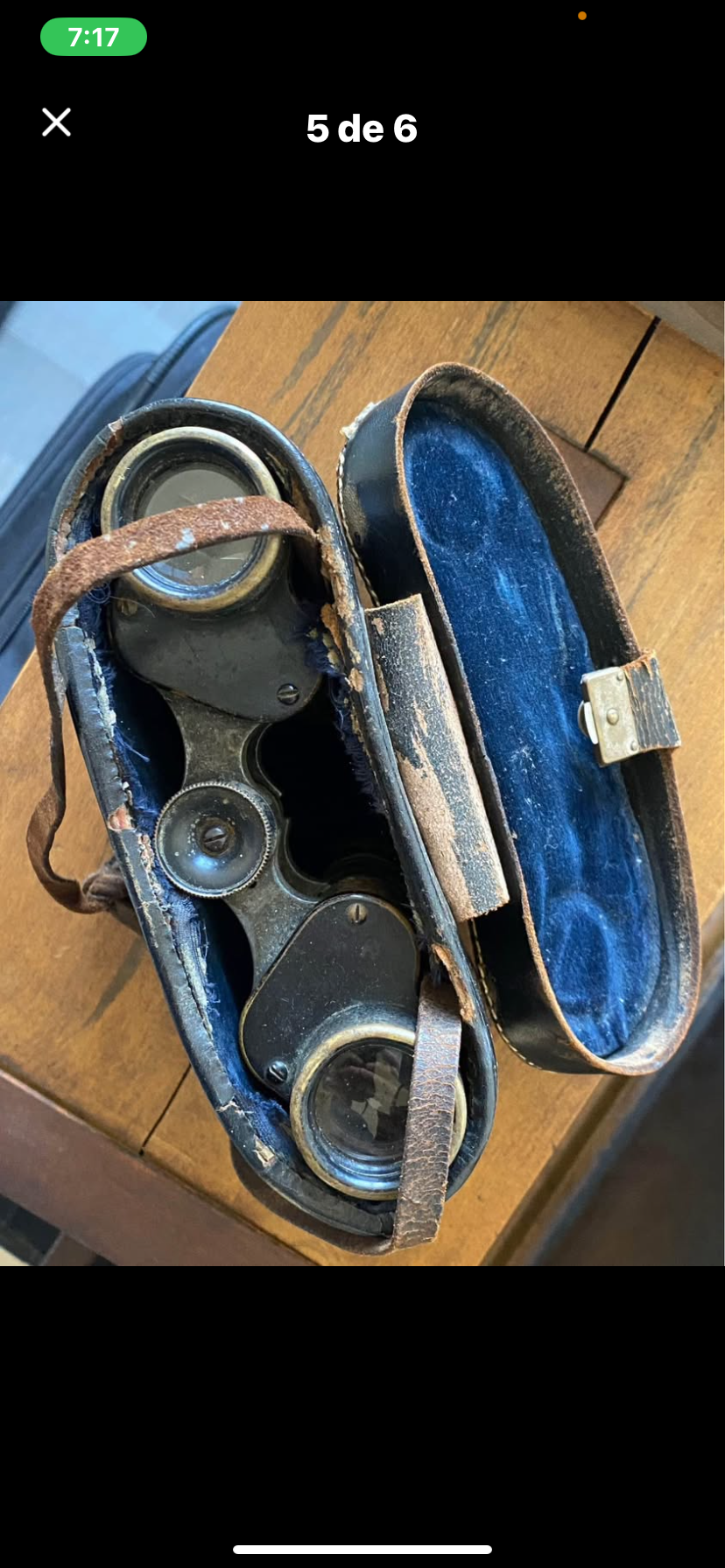 Binoculares alemanes Goertz de comienzos de 1900 - miniatura 3