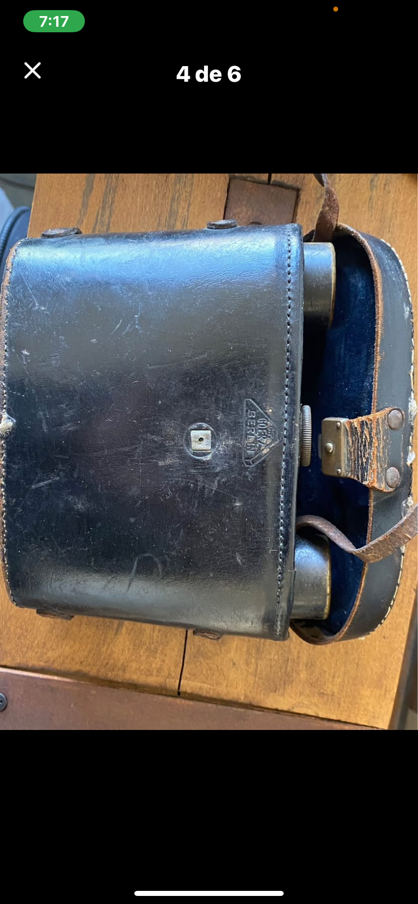 Binoculares alemanes Goertz de comienzos de 1900 - miniatura 4