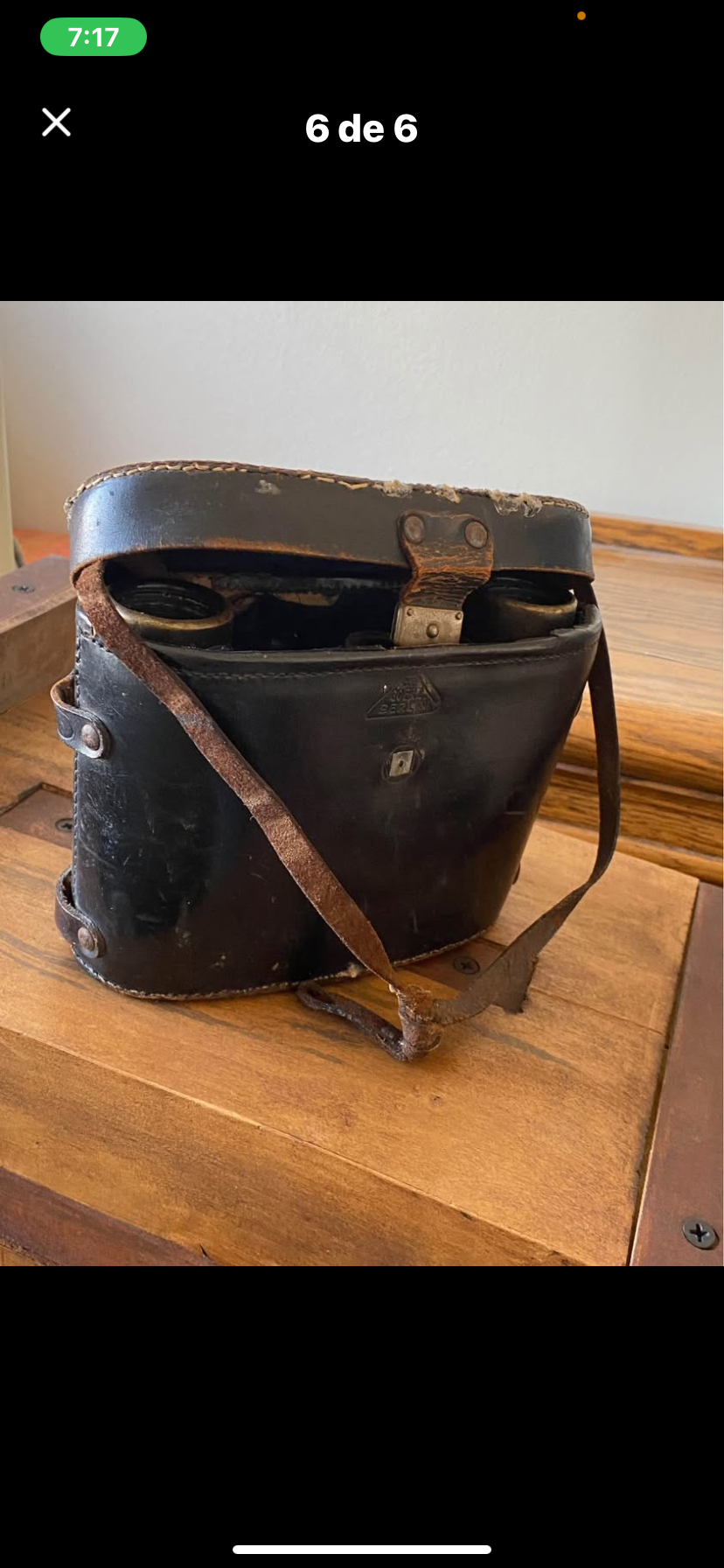 Binoculares alemanes Goertz de comienzos de 1900 - miniatura 5