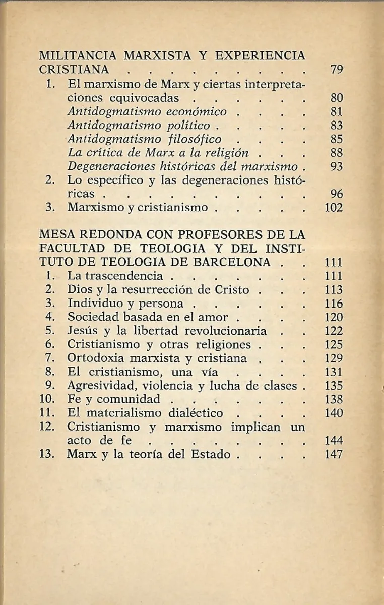 Militancia Marxista Experiencia Cristiana  Garaudy - miniatura 3