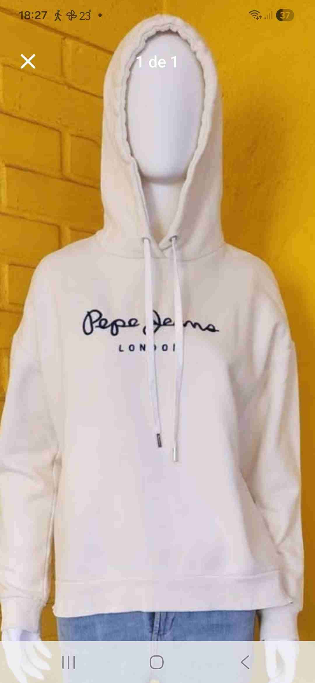 Polerón blanco Pepe Jeans - miniatura 2