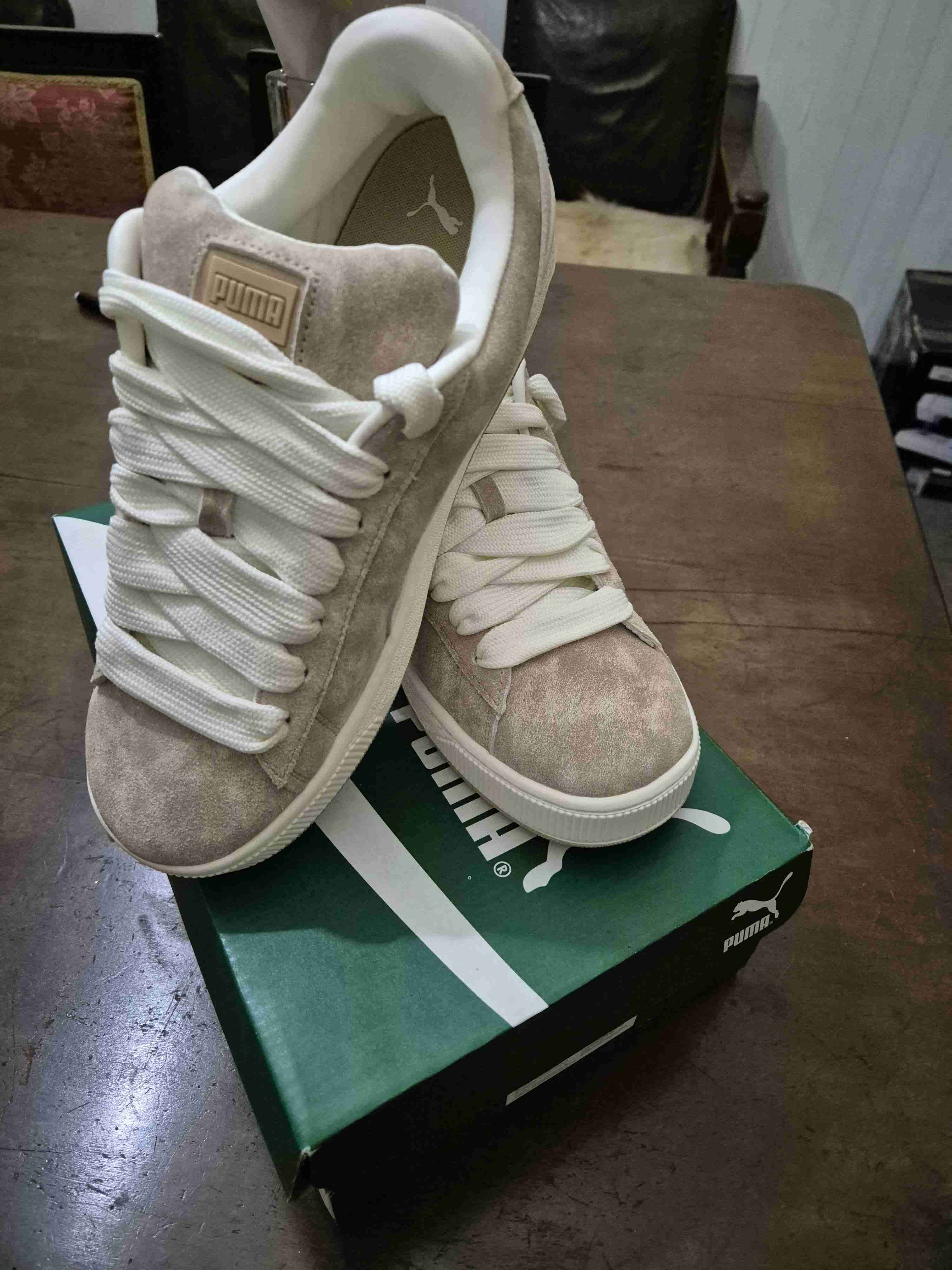 Zapatillas Puma beige clásicas - miniatura 2