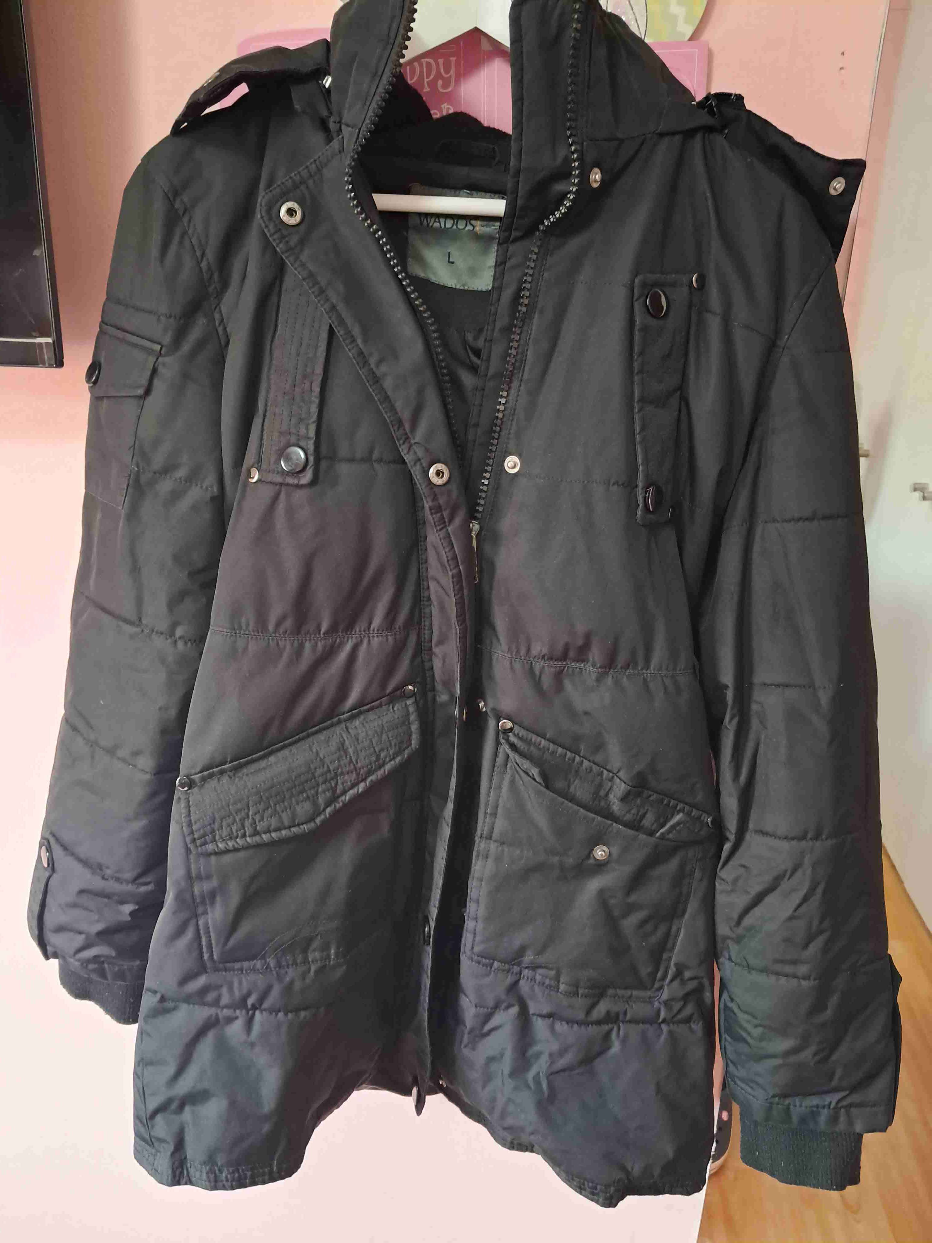 Parka rosada con capucha - miniatura 4
