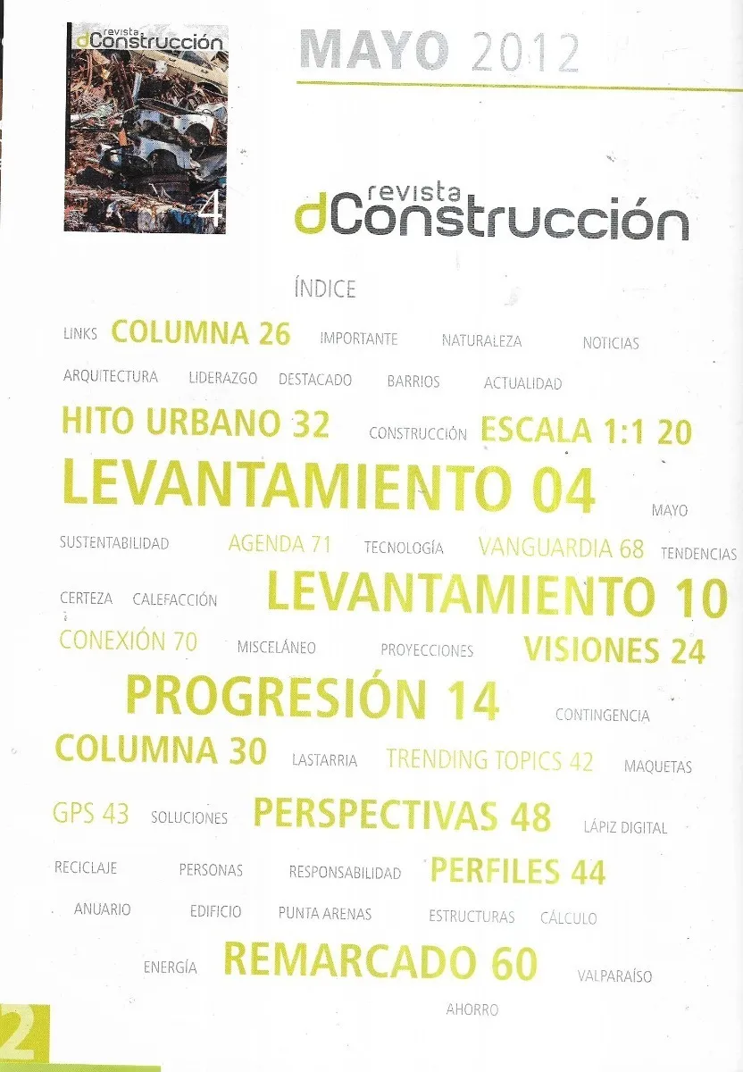 Revista Dconstrucción / Número 4 / Mayo 2012 - miniatura 2