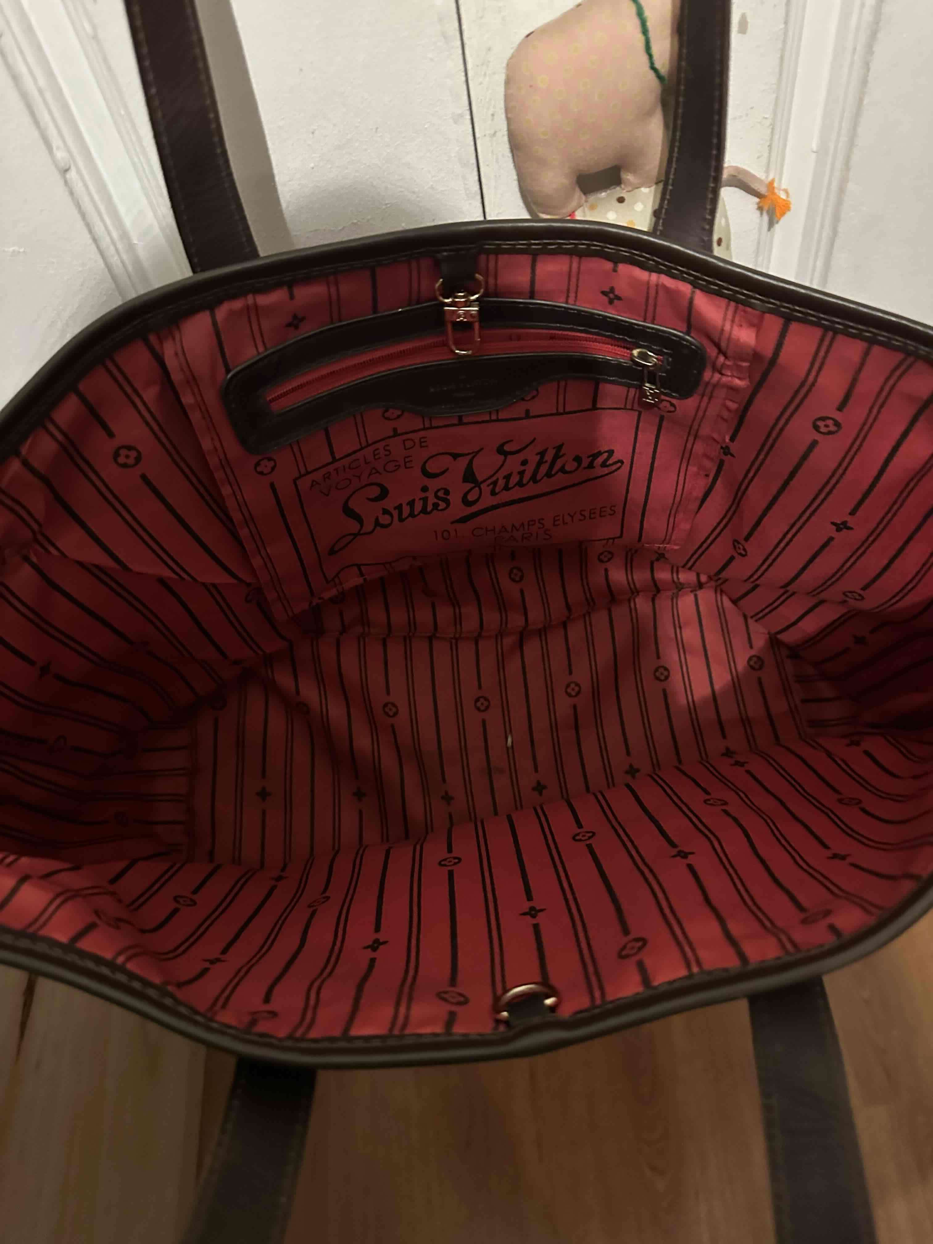 Bolso Louis Vuitton rojo - miniatura 4