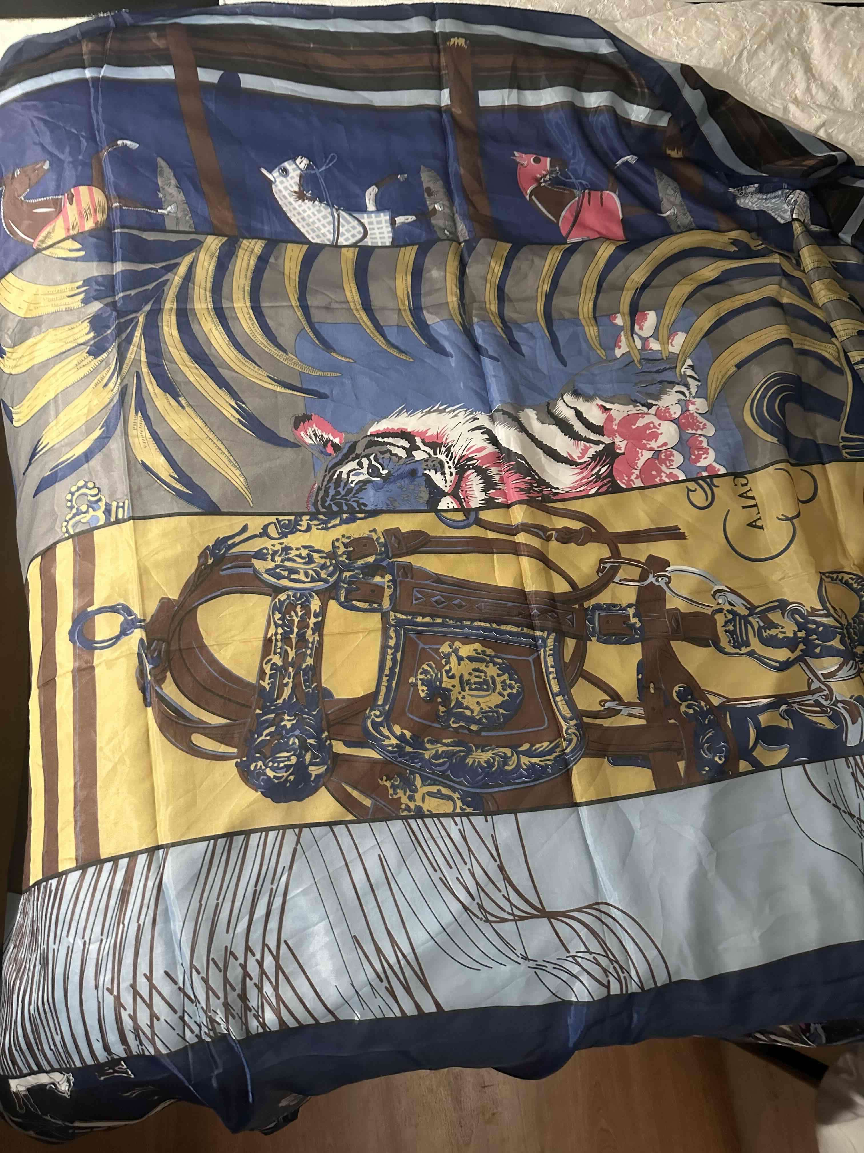 Pañuelo Hermès Carré Multicolor - miniatura 3