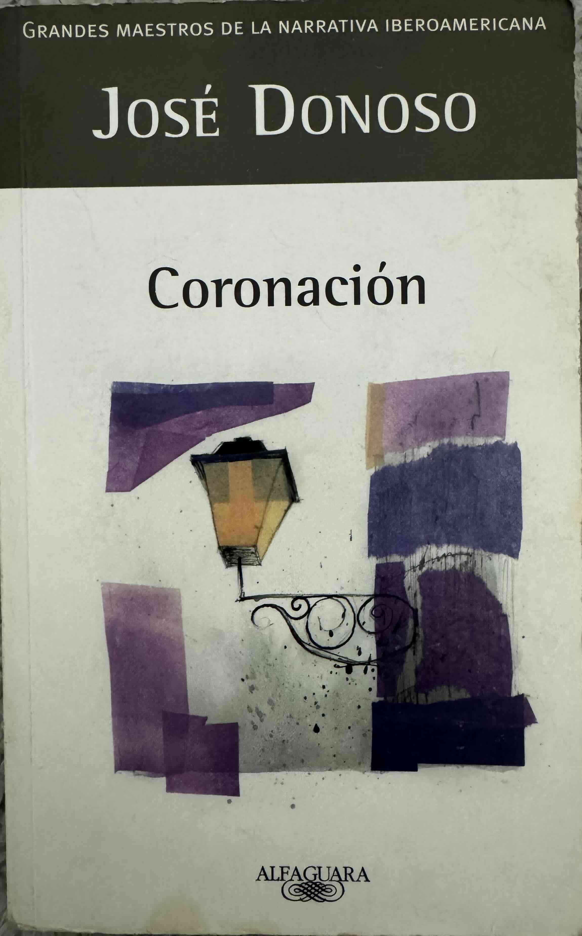 Libro 'Coronación' José Donoso