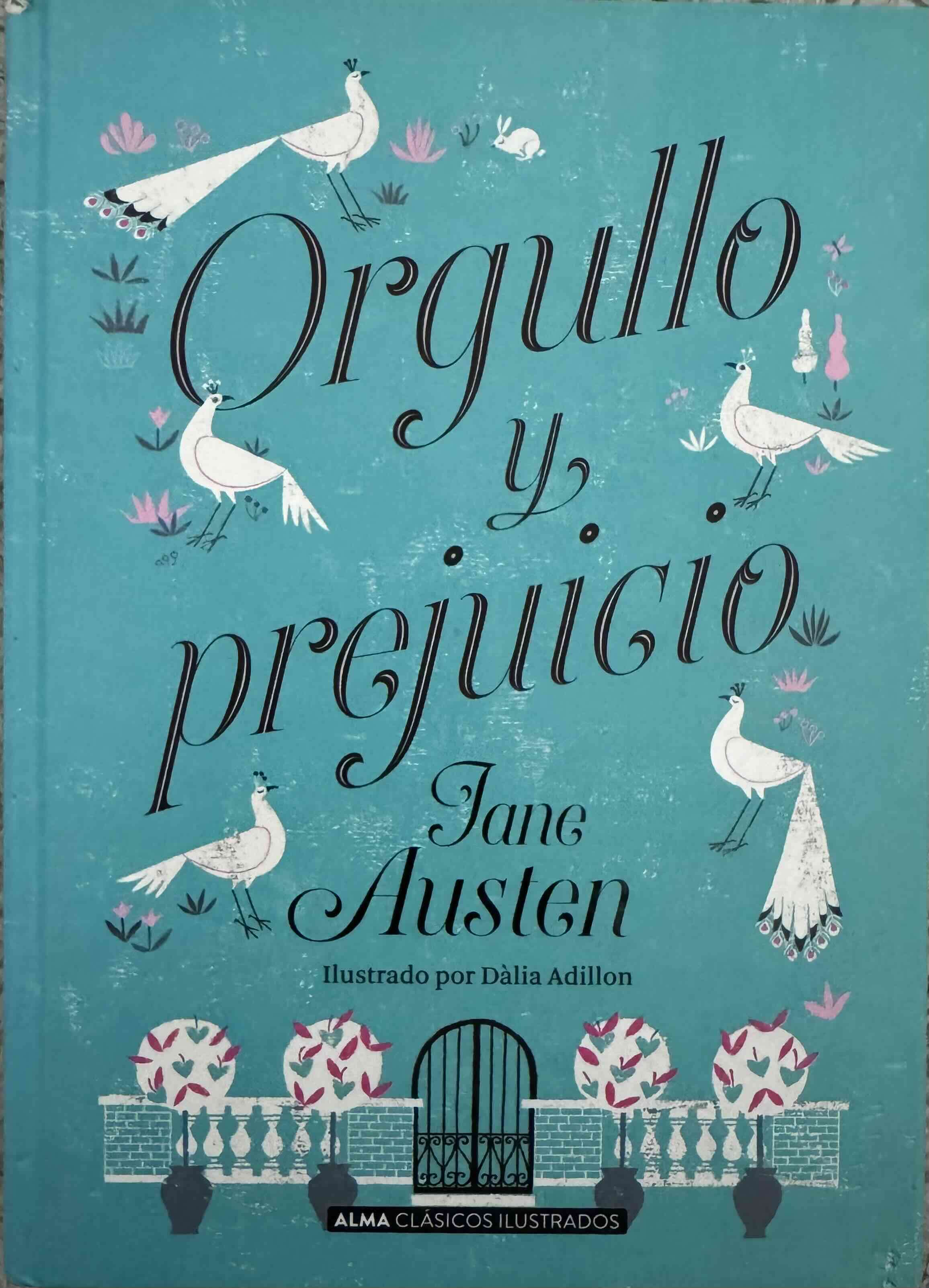 Libro Orgullo y Prejuicio de Jane Austen
