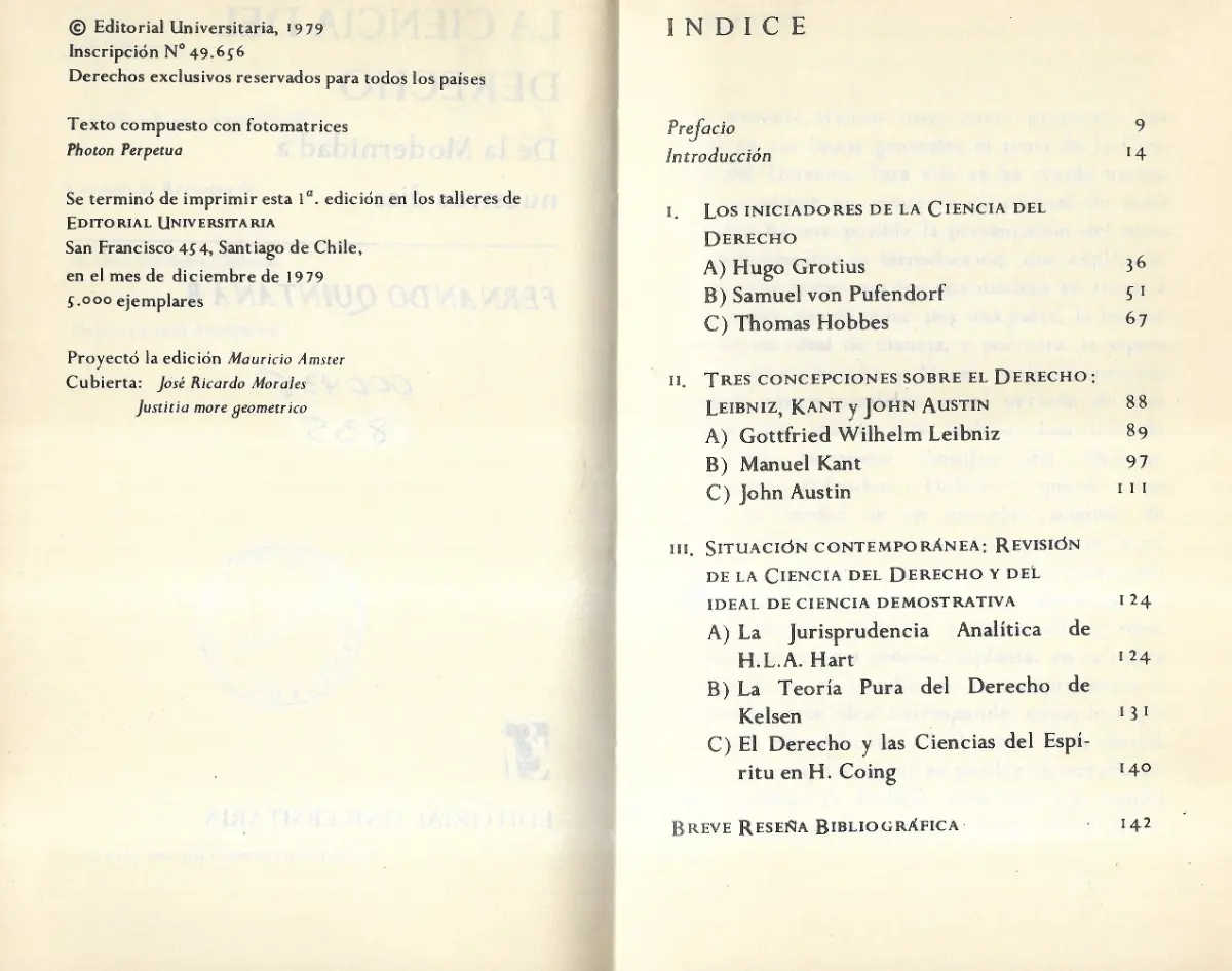 La Ciencia Derecho Modernidad Nuestr Días Quintana - miniatura 3