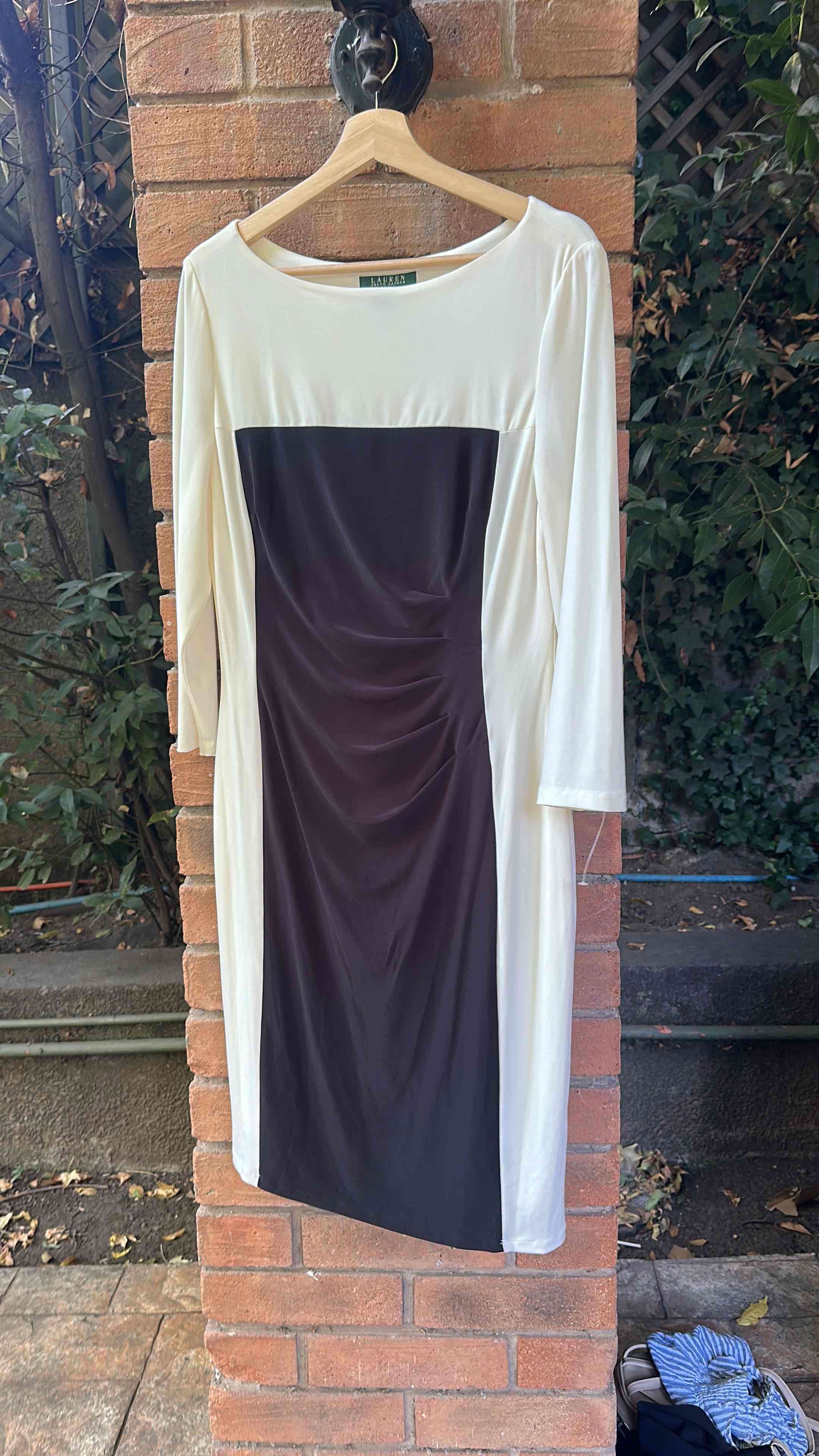 Vestidos marca Ralph Lauren  negro con pliegues - miniatura 4