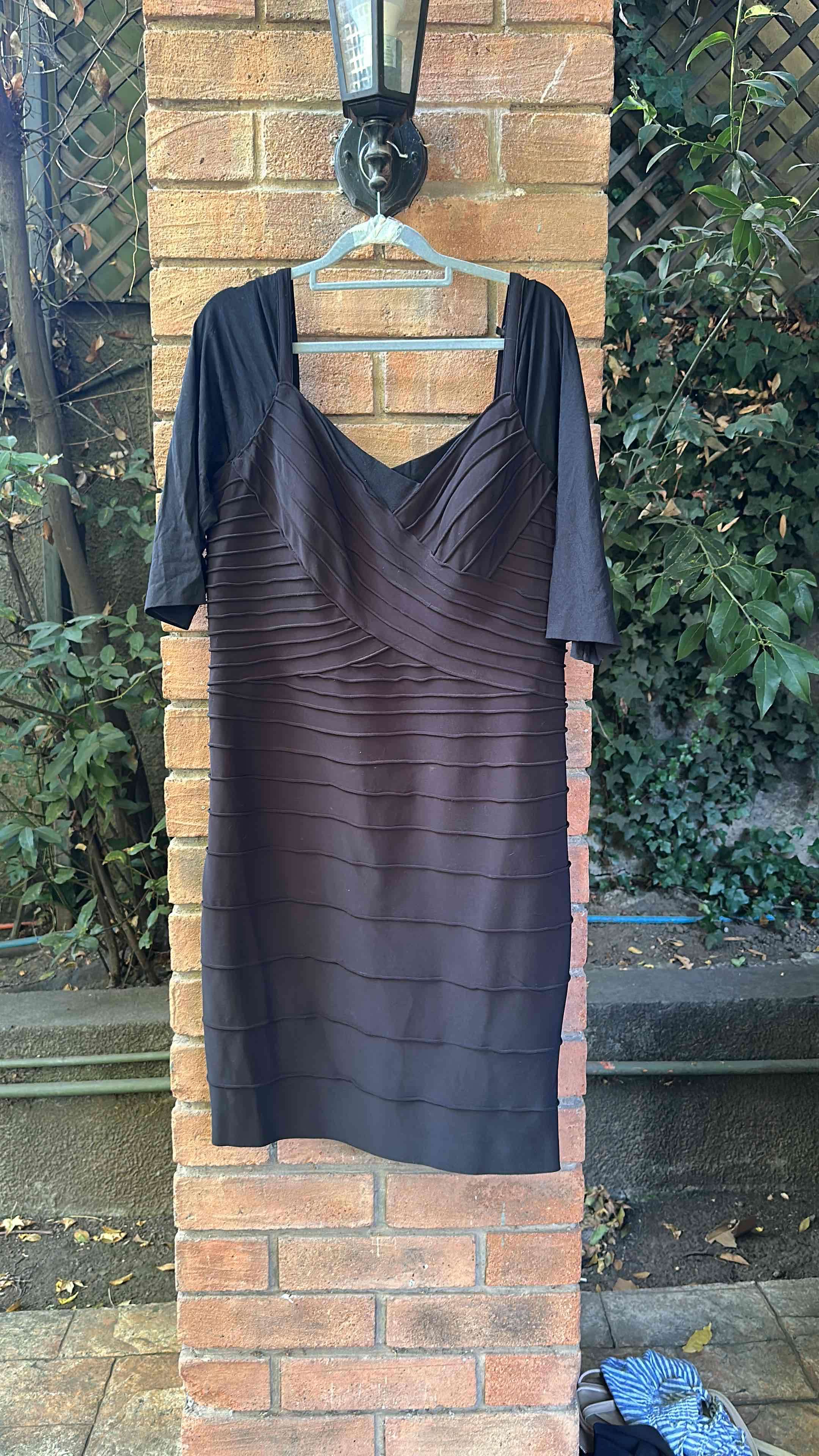 Vestidos marca Ralph Lauren  negro con pliegues - miniatura 5