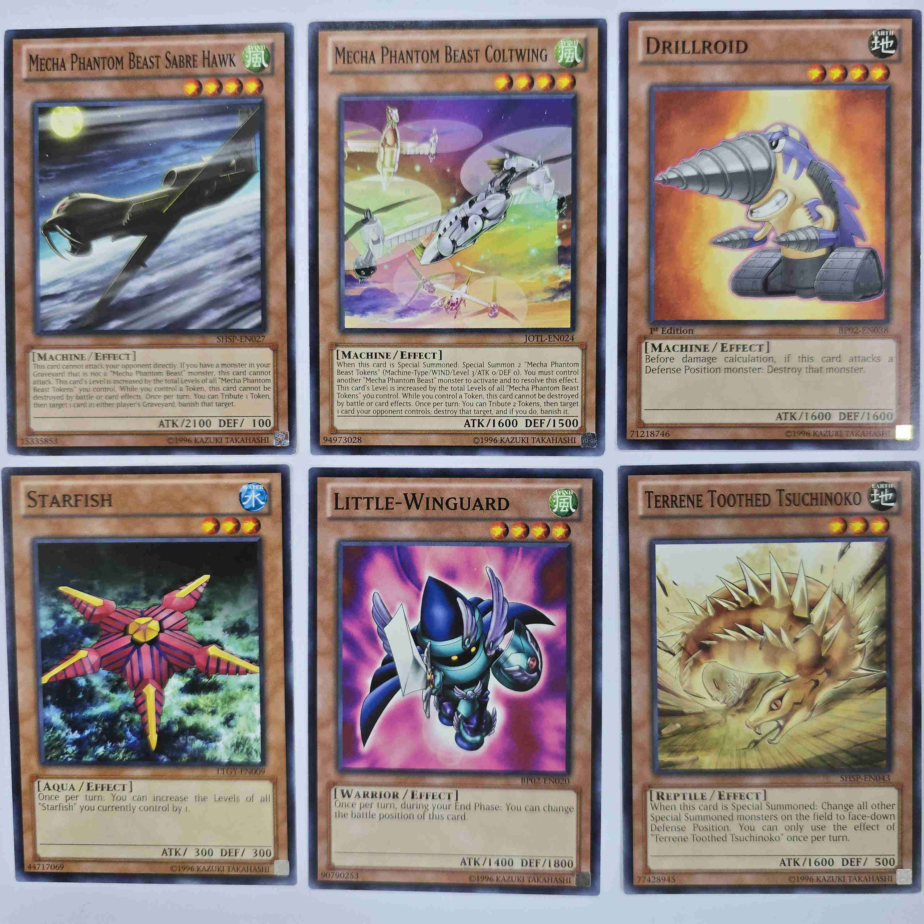 Set de 6 cartas Yu-Gi-Oh! - miniatura 1