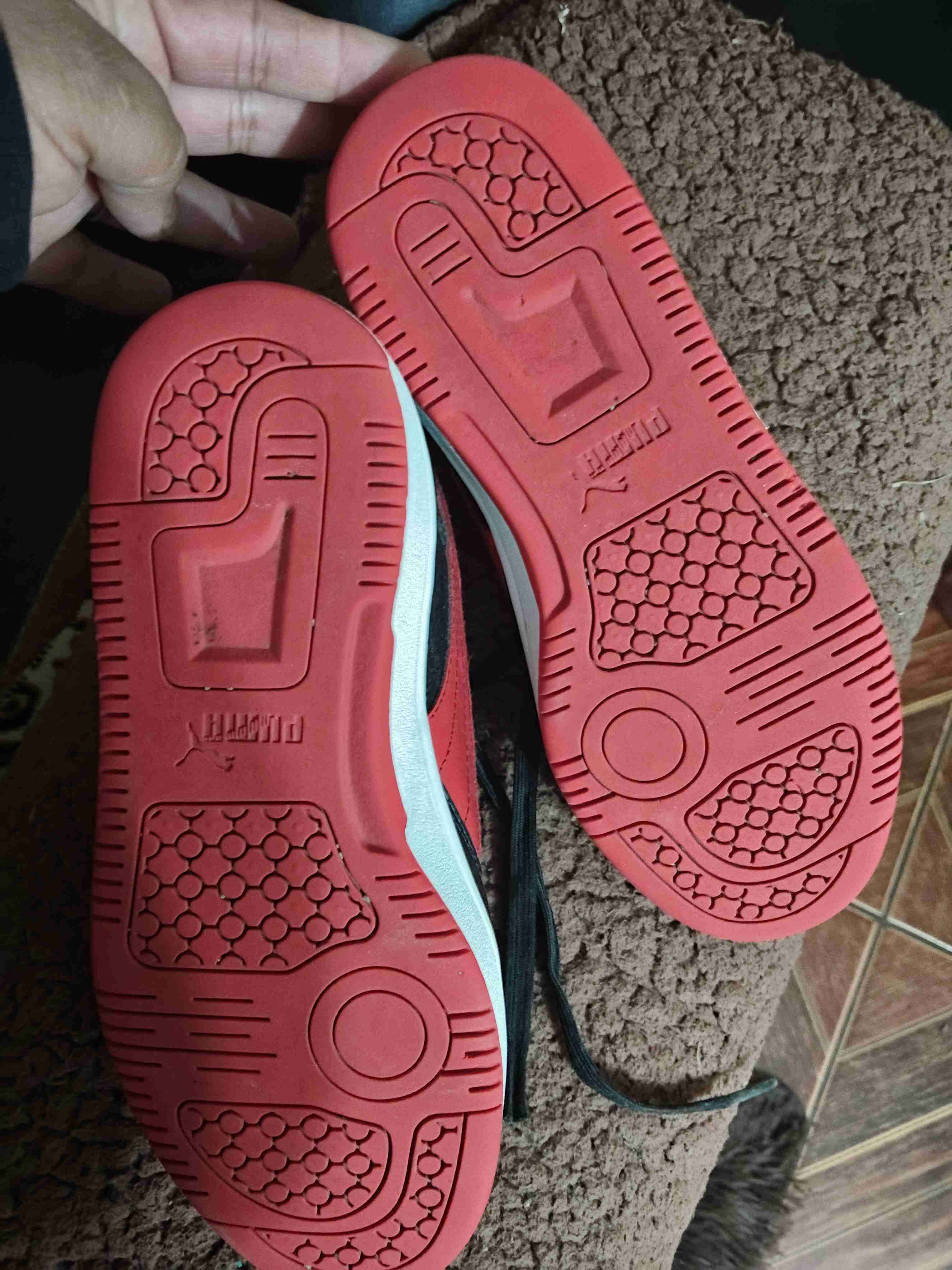 Zapatillas deportivas rojo y negro - miniatura 4