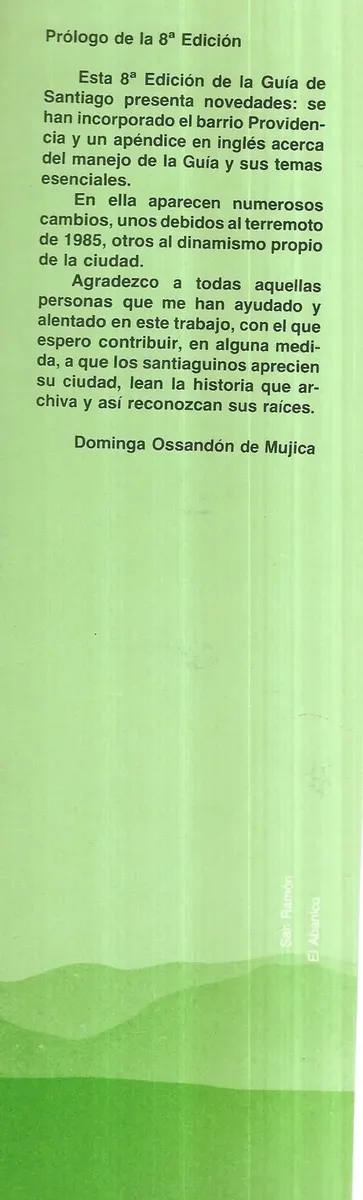 Guía Santiago 8° Edición / Carlos Dominga Ossandón - miniatura 3