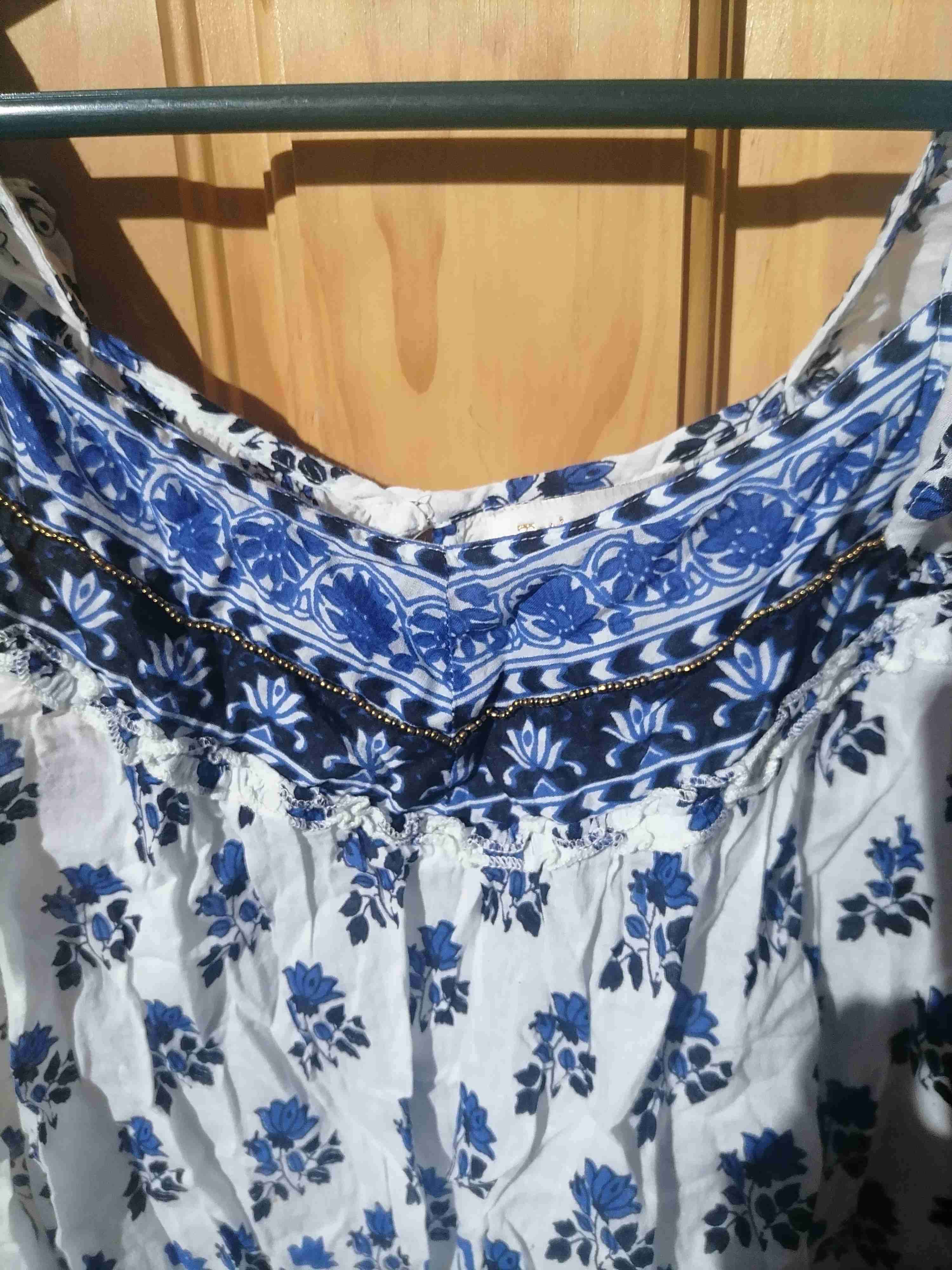 Blusa Tatienne azul floral - miniatura 3