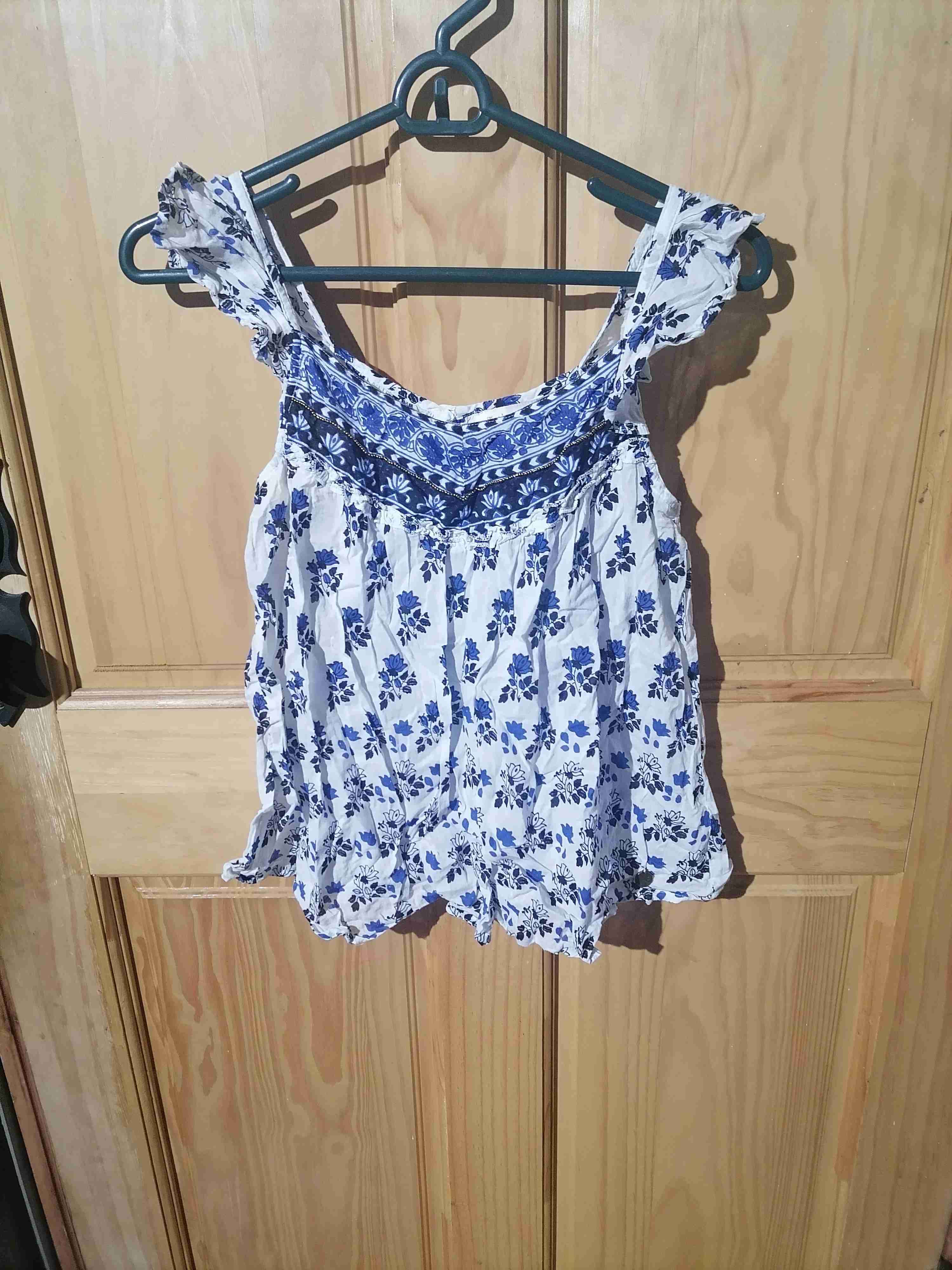 Blusa Tatienne azul floral - miniatura 4