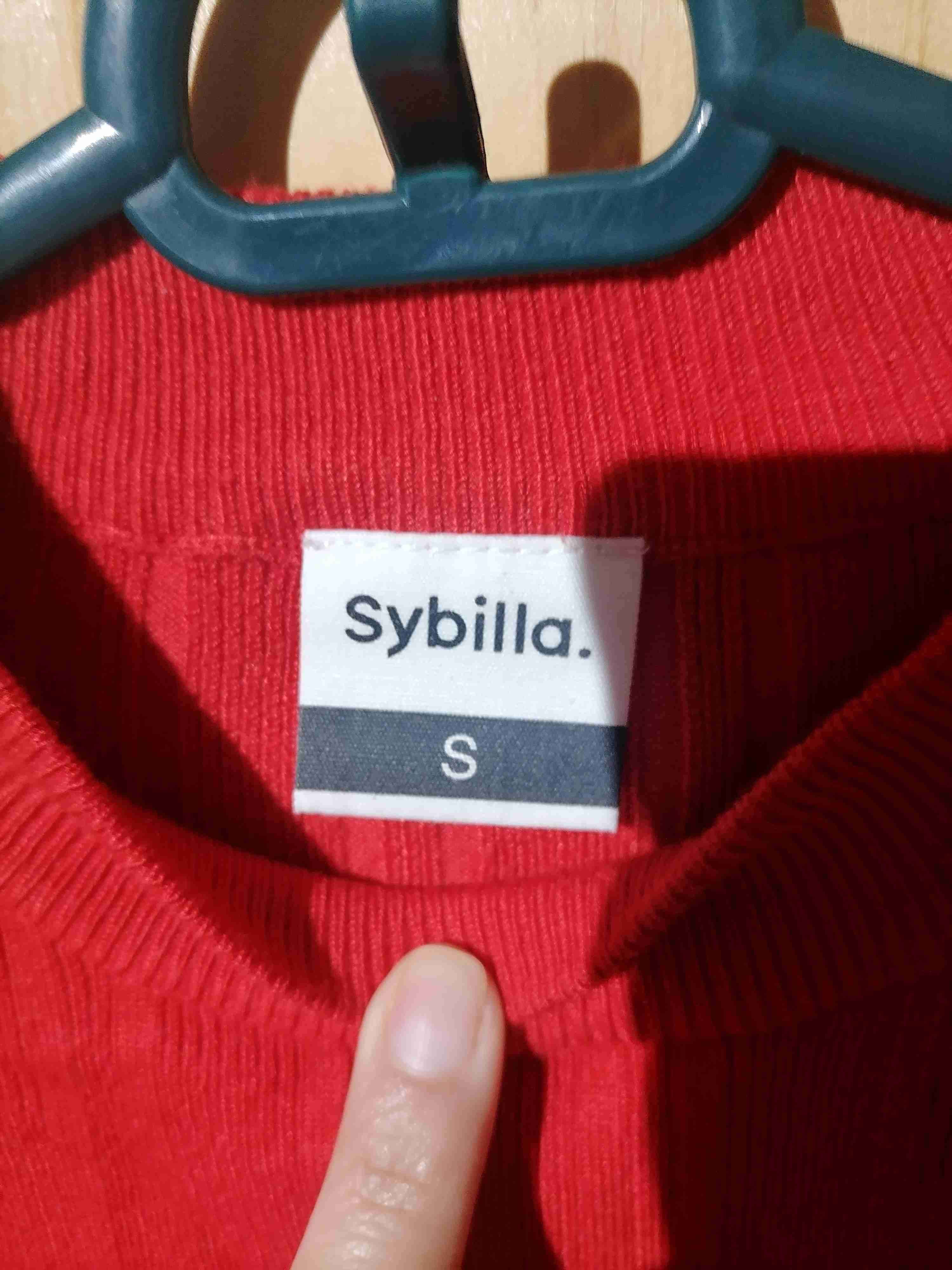 Suéter rojo Sybilla - miniatura 3