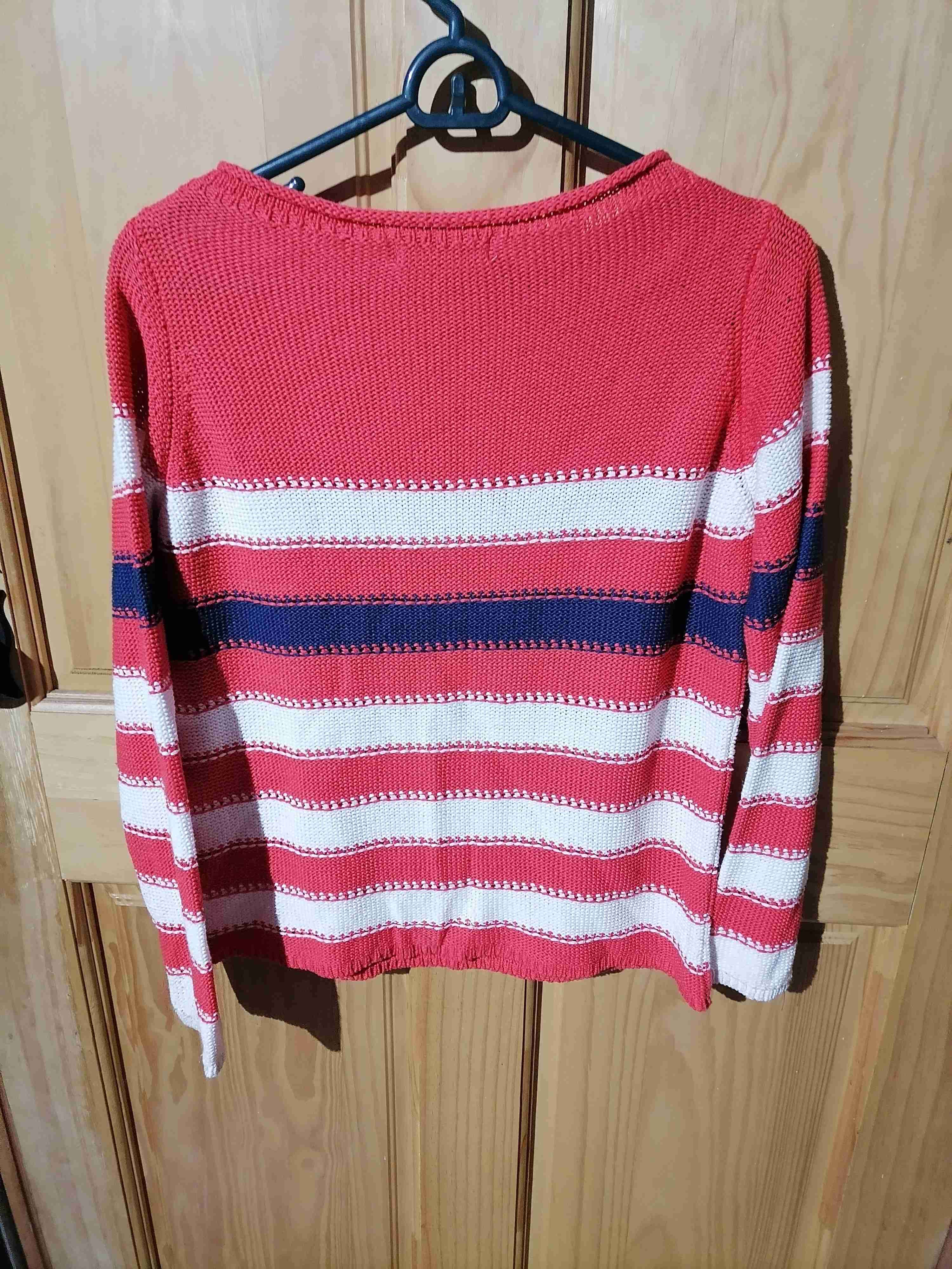 Suéter rayado rojo Privilege - miniatura 3