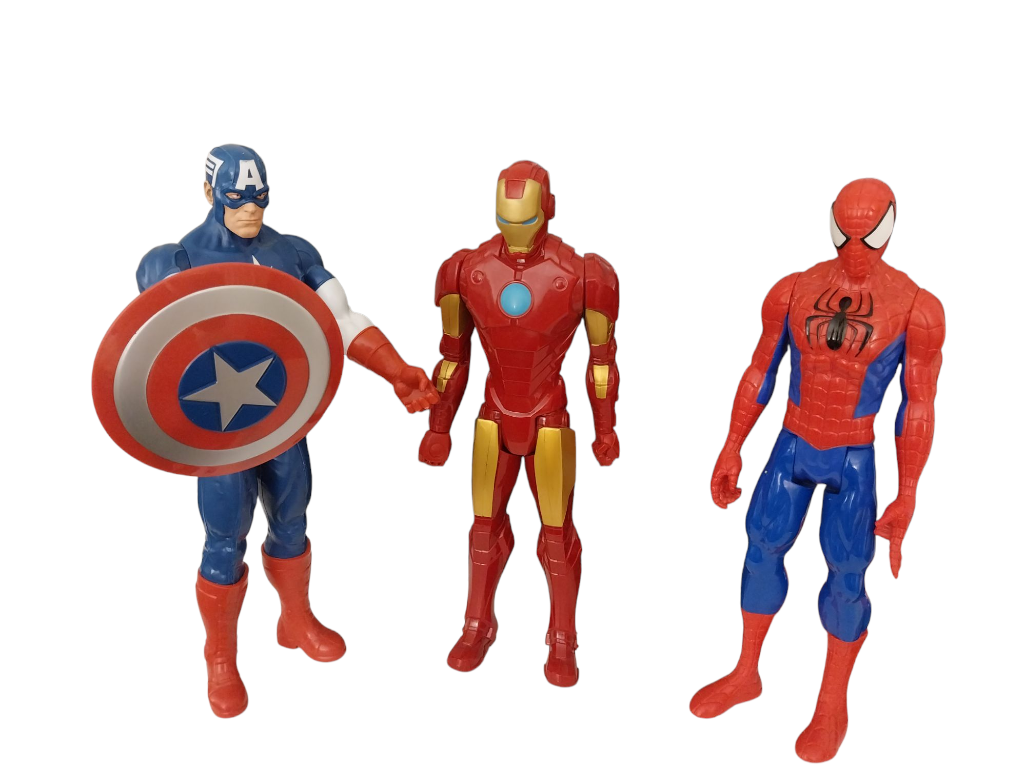 Figuras de acción Capitán América, Iron Man y Spider-Man - miniatura 2