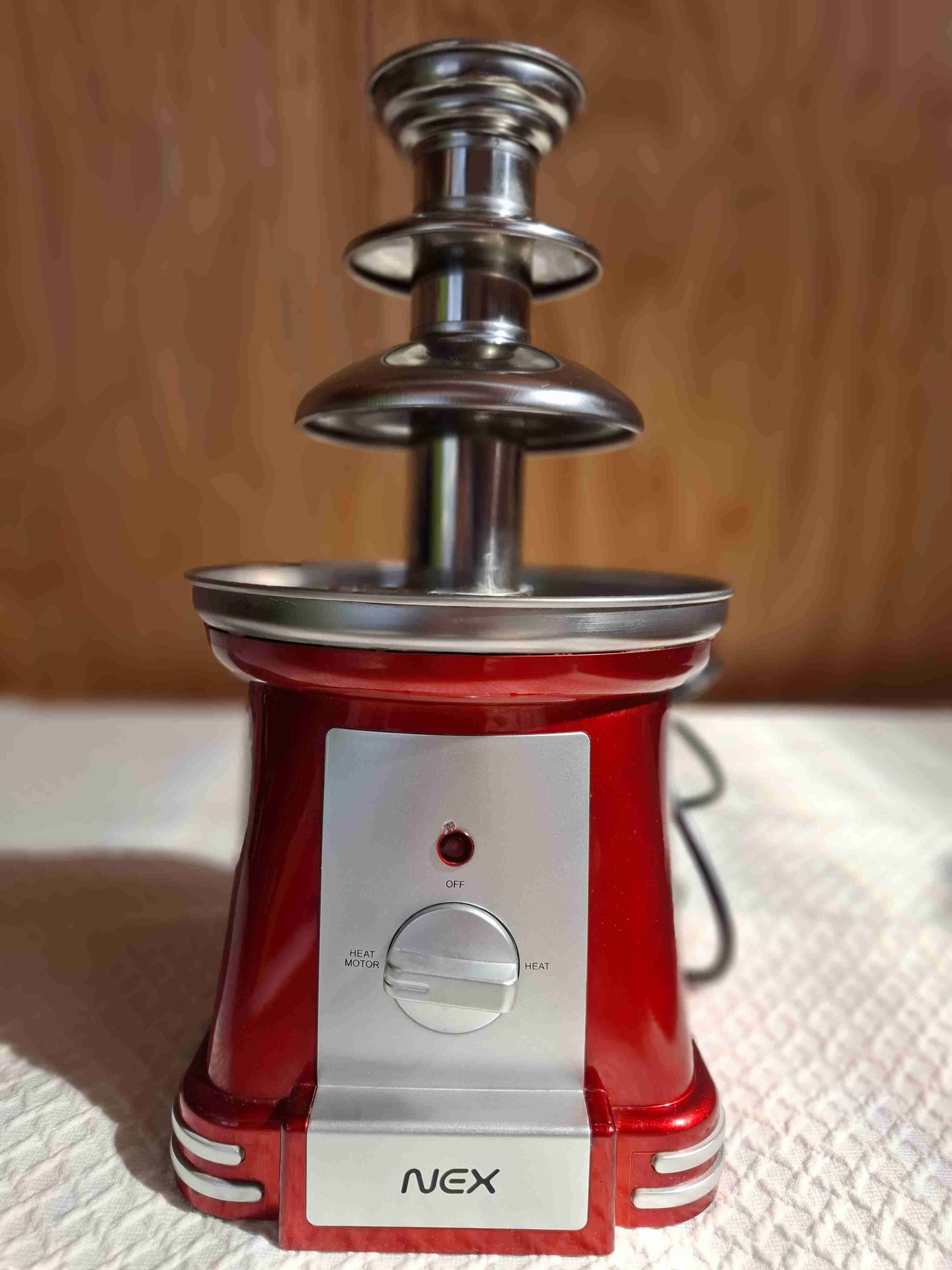 Fuente de chocolate Nex roja - miniatura 2