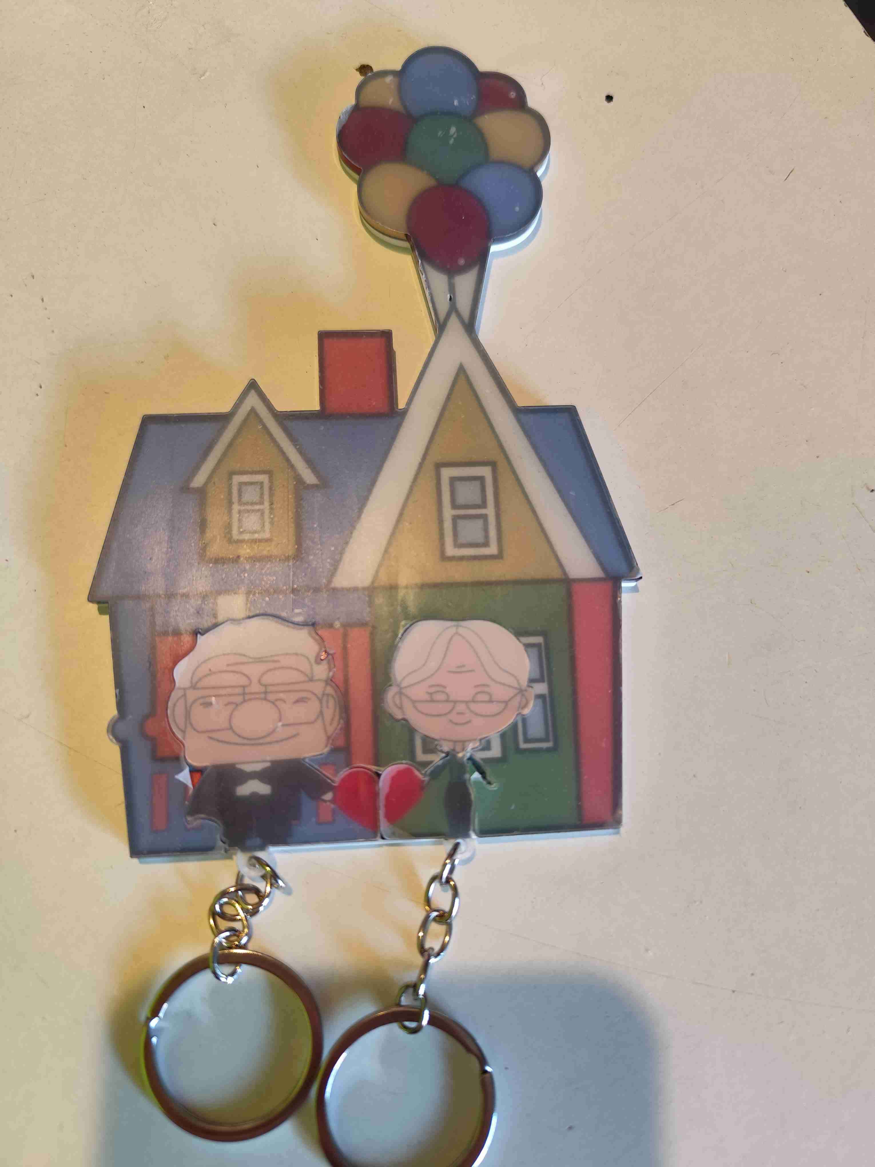 Llaveros casa con personajes - miniatura 2