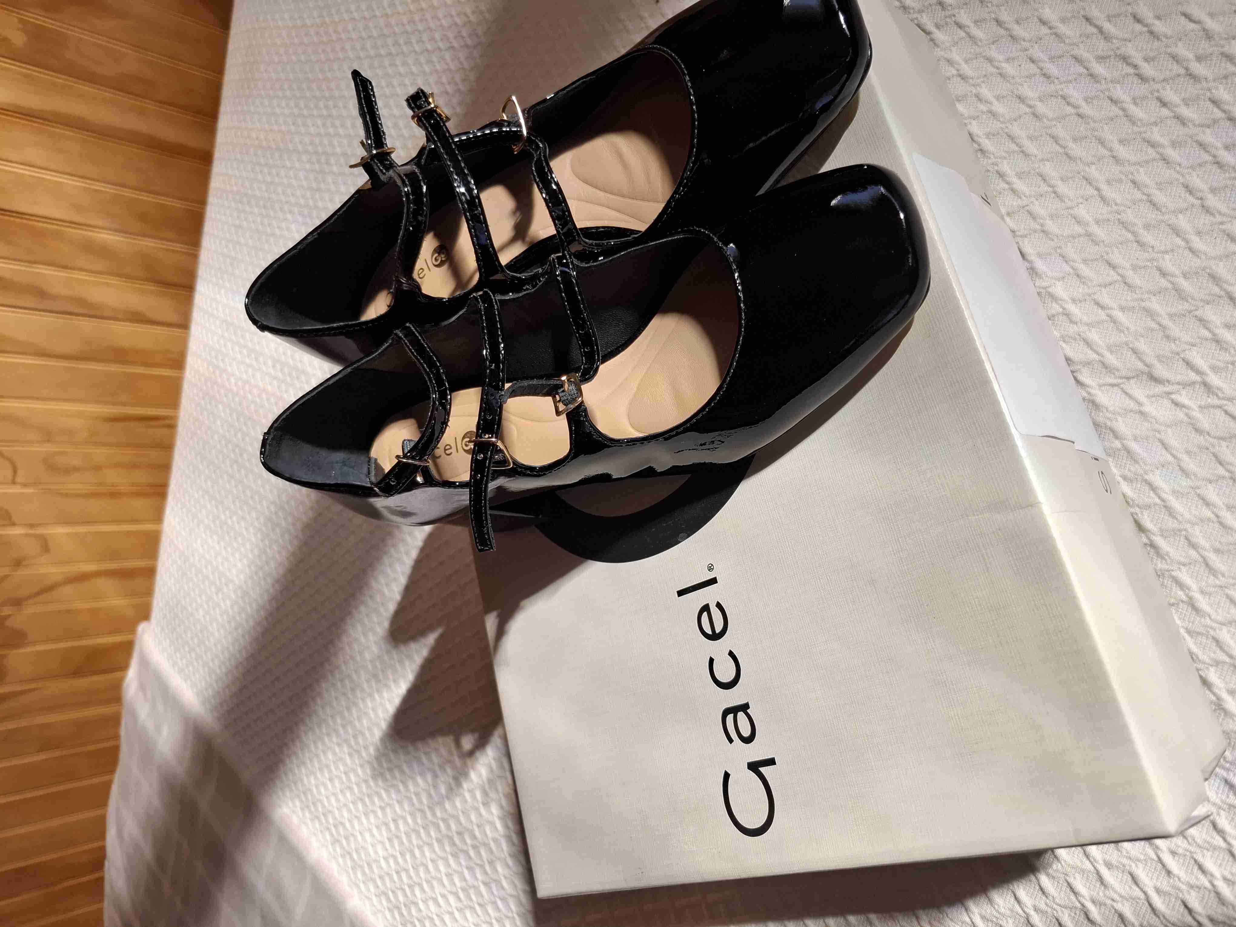 Zapatos negros charol Gacel - miniatura 2